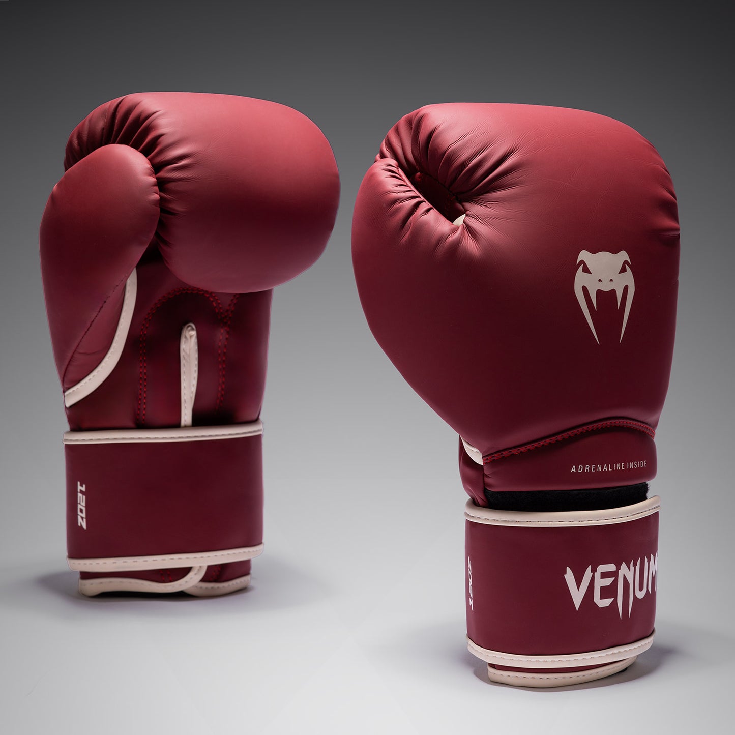 Venum Contender 1.5 ボクシンググローブ - バーガンディ/サンド
