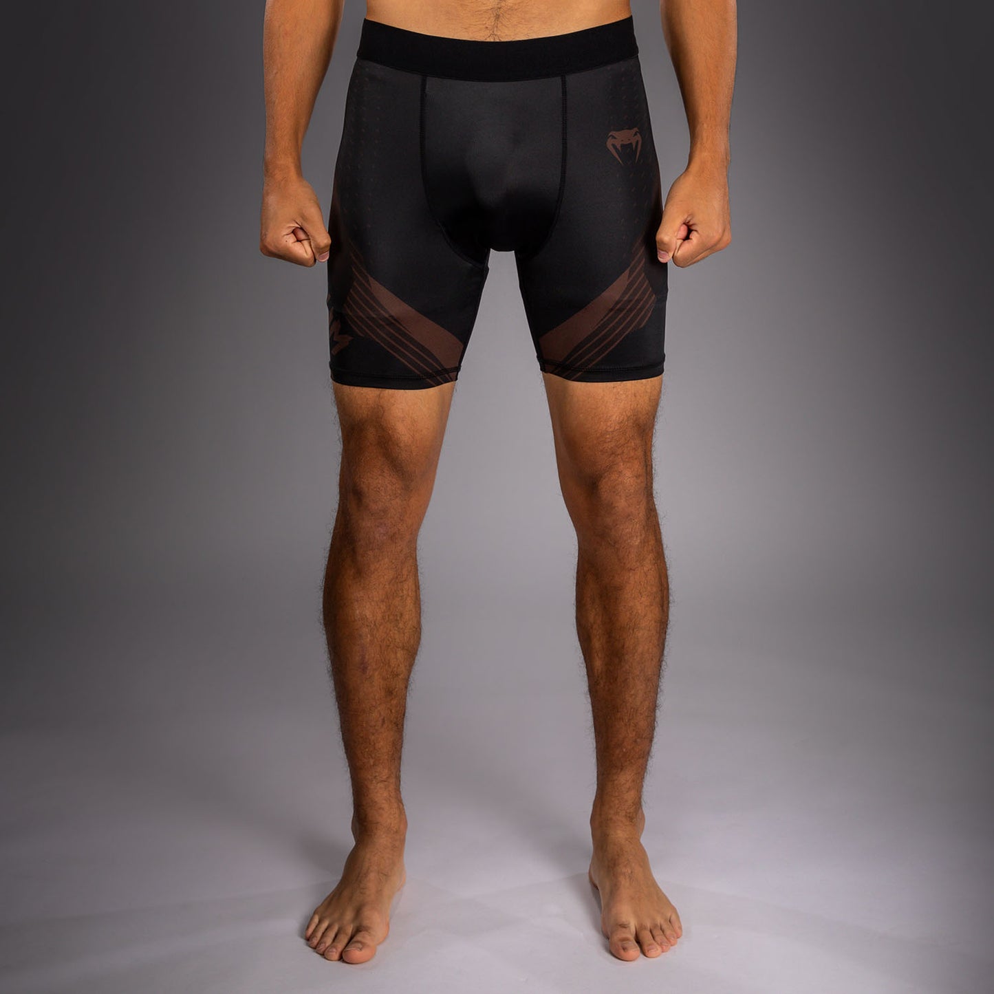 Venum No-Gi 6.0 コンプレッションショーツ - ブラック/ブラウン