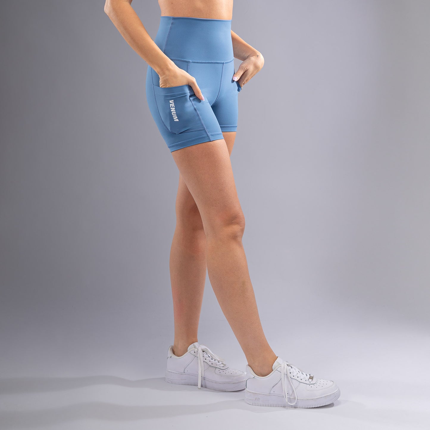 Venum Essential サイクリングパンツ レディース - ストームブルー