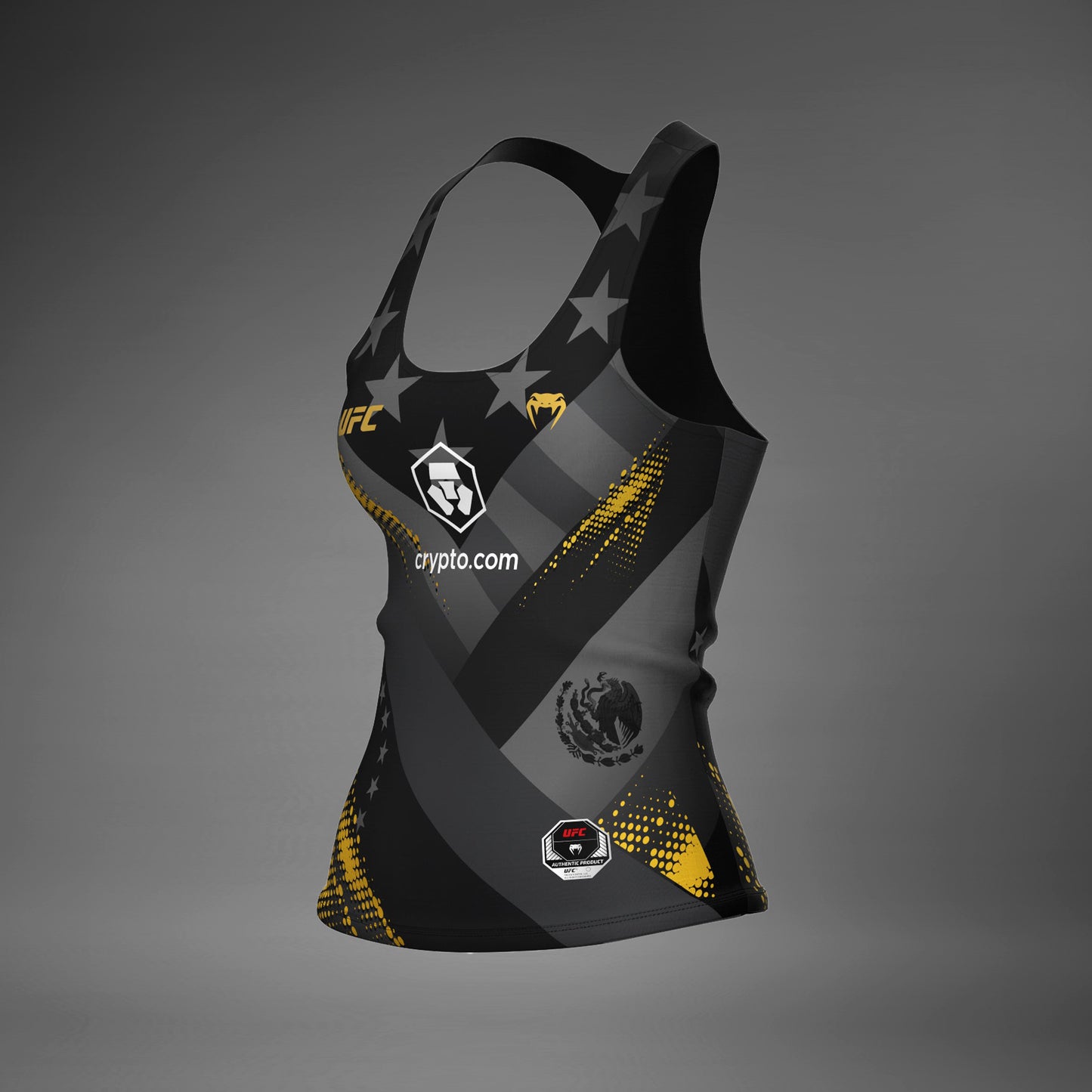 UFC by Venum Julianna Peña レディーススポーツロングブラ - ブラック