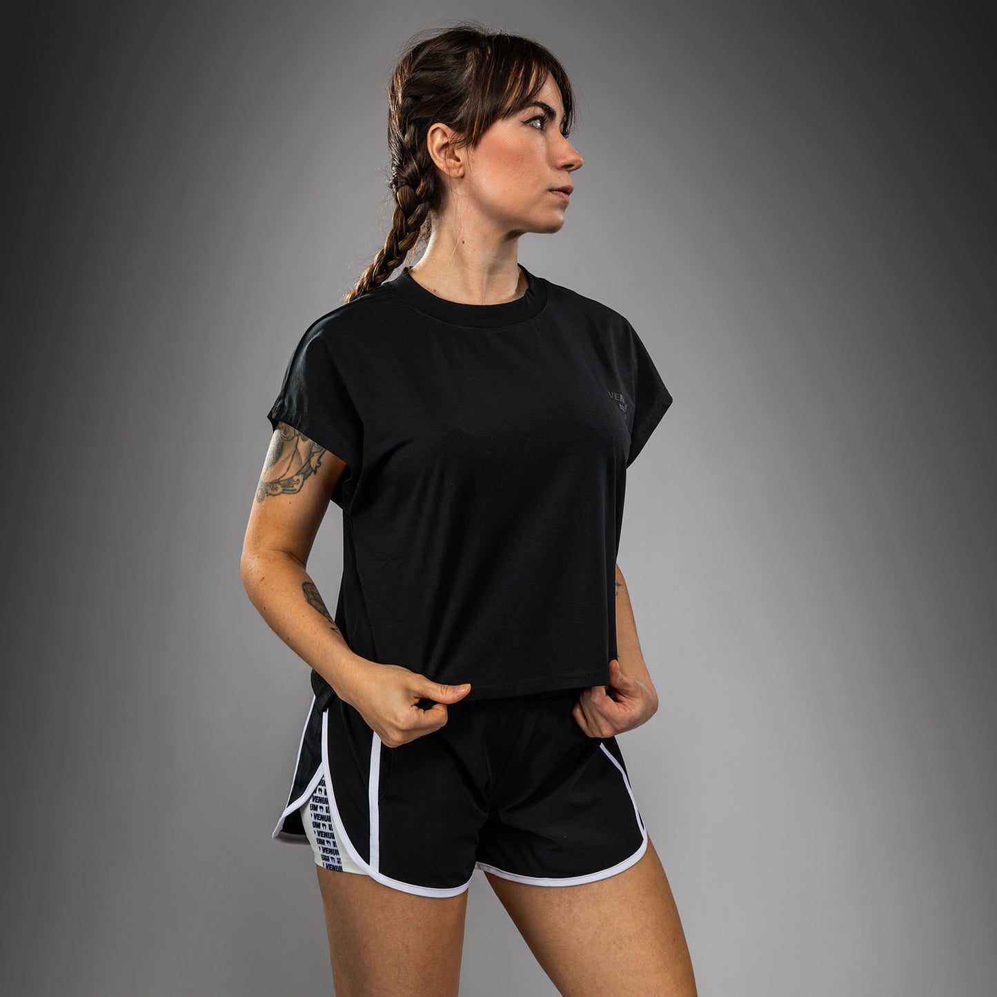 Venum Twilight レディース Tシャツ - ブラック