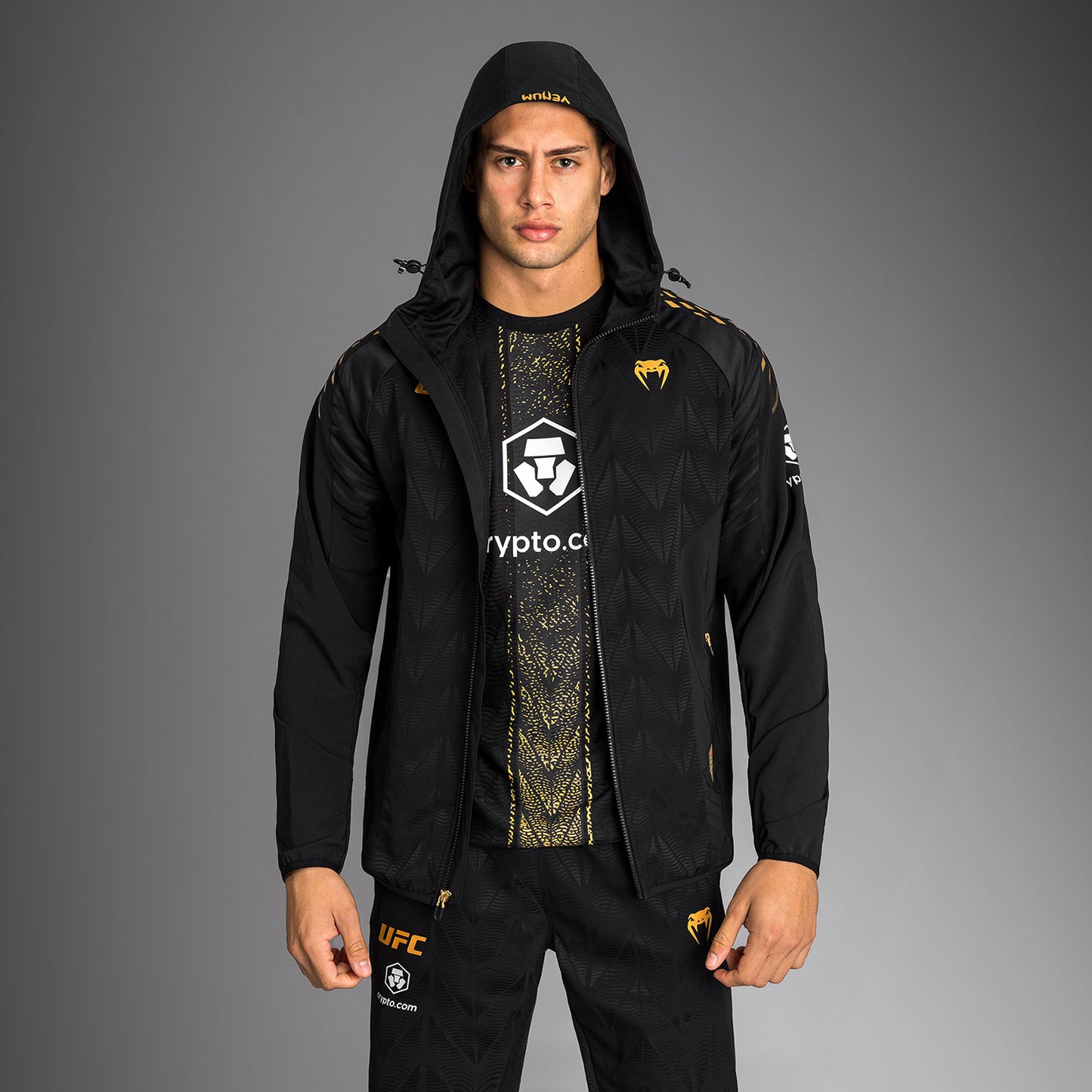 UFC Zenith by Venum Authentic Fight Night ウォークアウトパーカー メンズ - チャンピオン