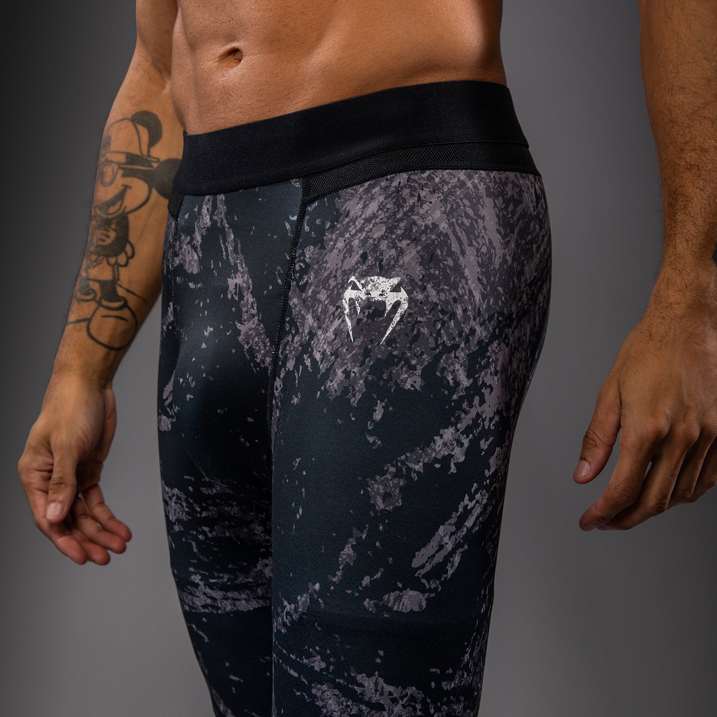 Venum Rage & Workout コンプレッションパンツ - ブラック/グレー