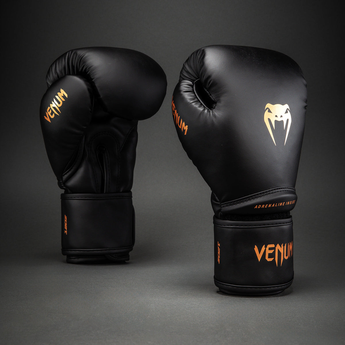 Venum Contender 1.5 ボクシンググローブ - ブラック/ゴールド