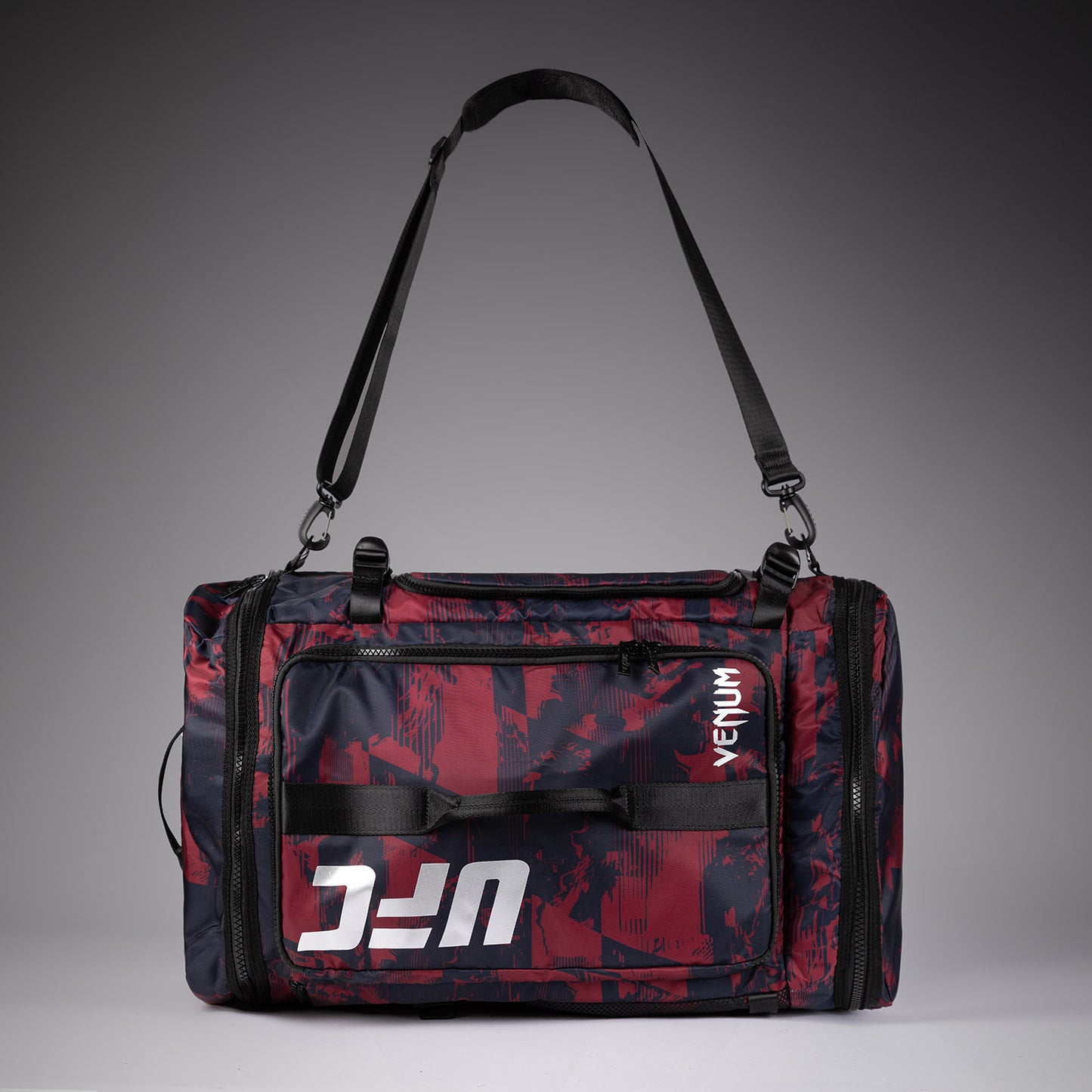 UFC Zenith by Venum Authentic Fight Week スポーツバッグ - バーガンディ