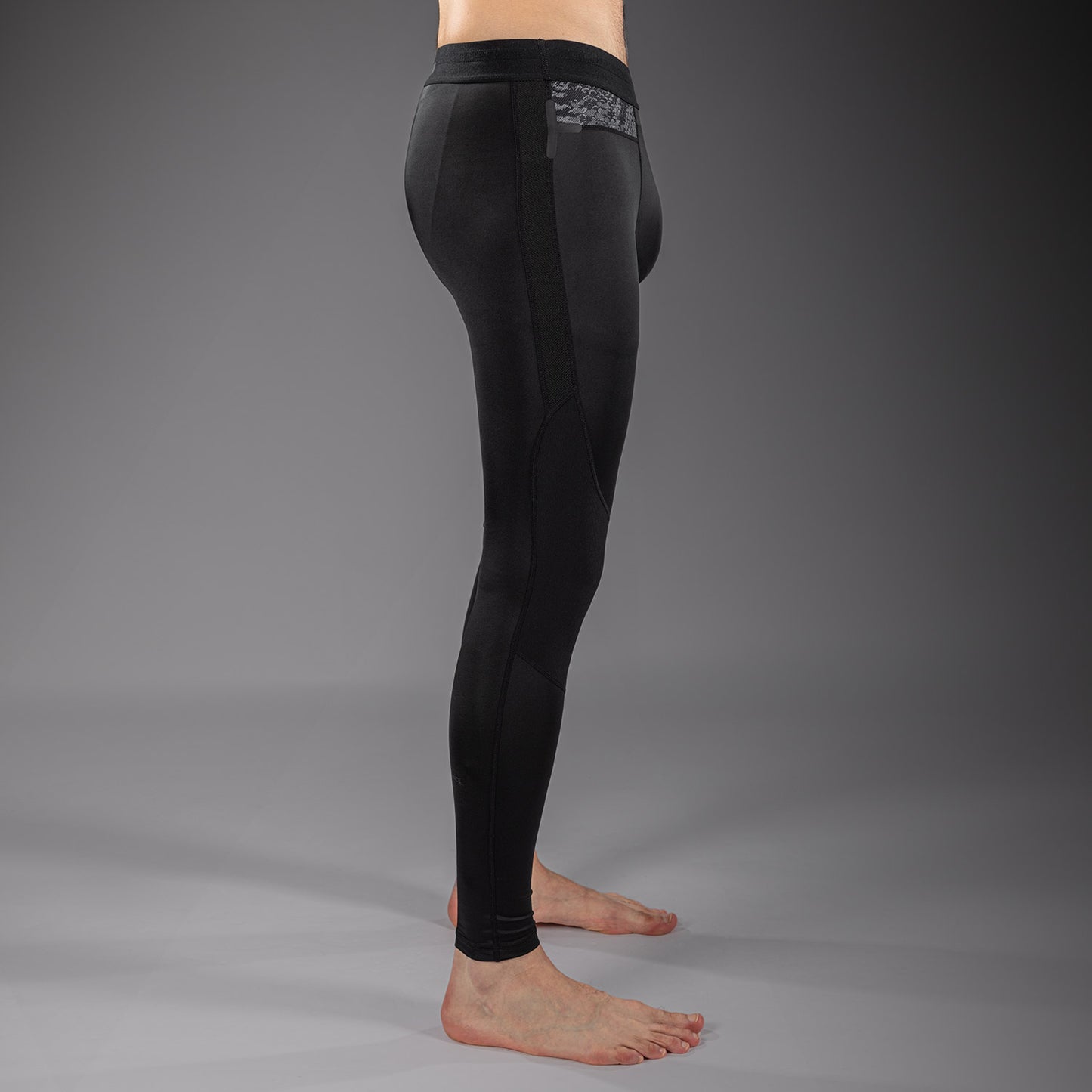 Venum G-Fit Scales スパッツ – ブラック/チャコールグレー