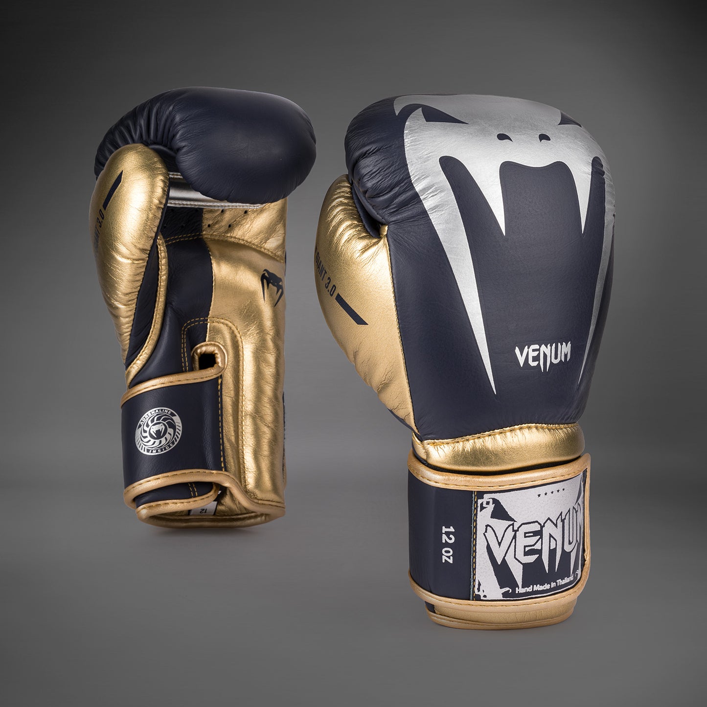 Venum Giant 3.0 ボクシンググローブ - ネイビー/ゴールド - スペシャル・エディション