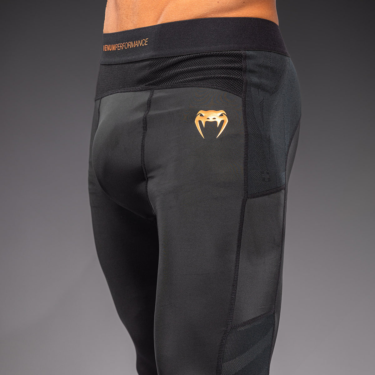Venum G-Fit Revolution コンプレッションタイツ - ブラック/カッパー