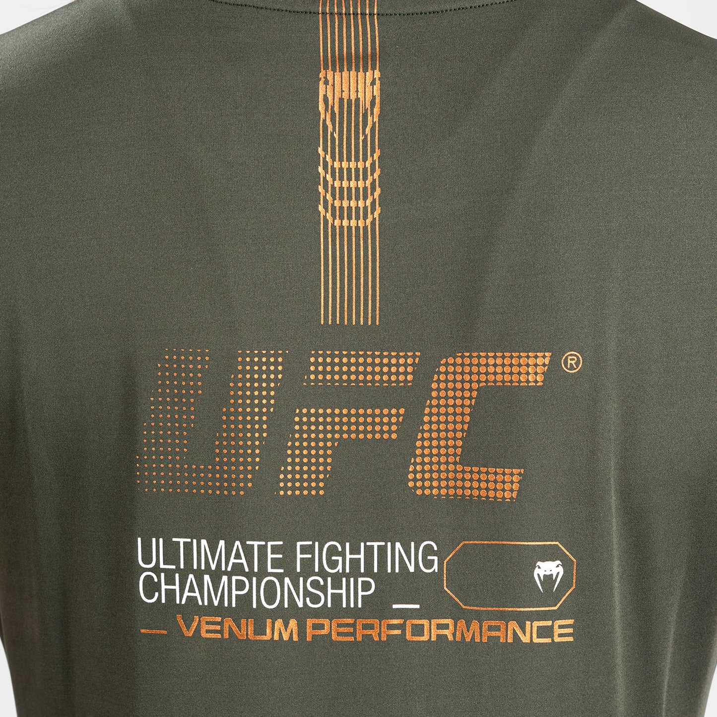 UFC Adrenaline by Venum Fight Week ウィメンズ・ドライテックTシャツ - カーキ／ブロンズ