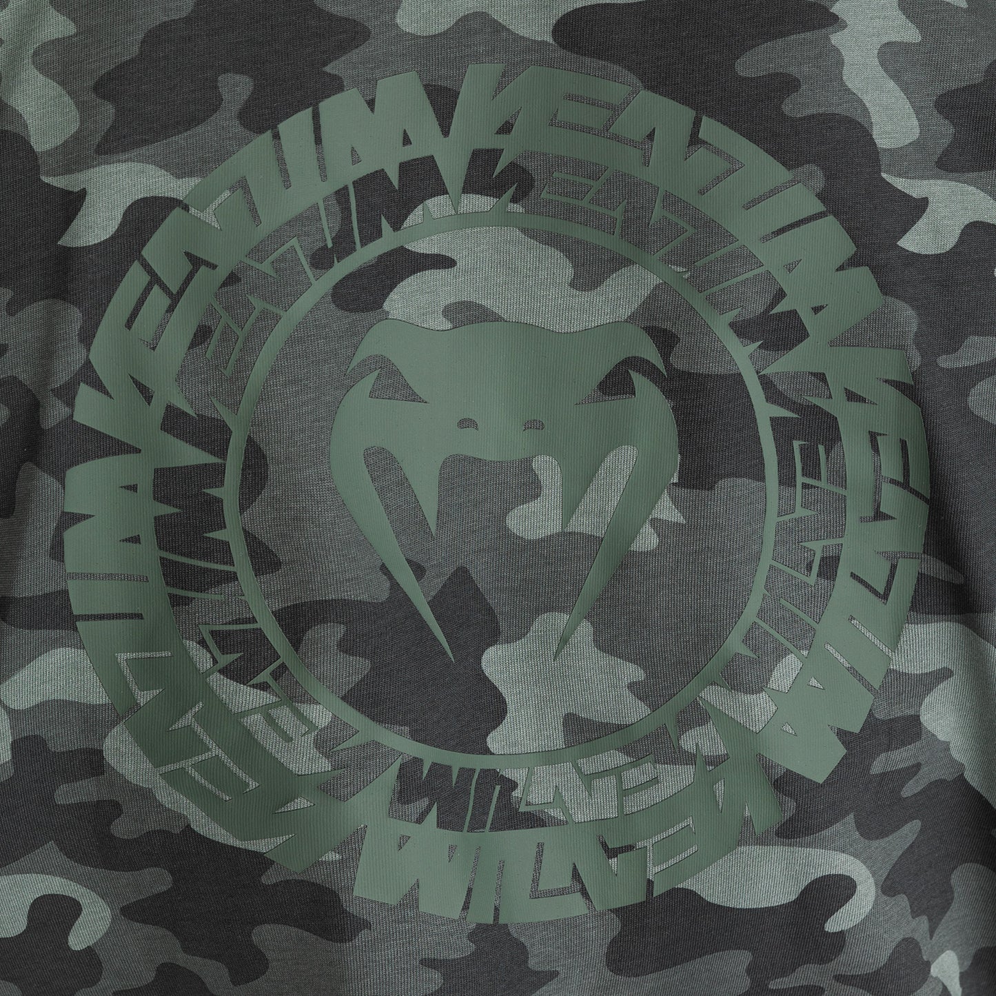 Venum Vortex XL Men's T–Shirt - カーキカモ