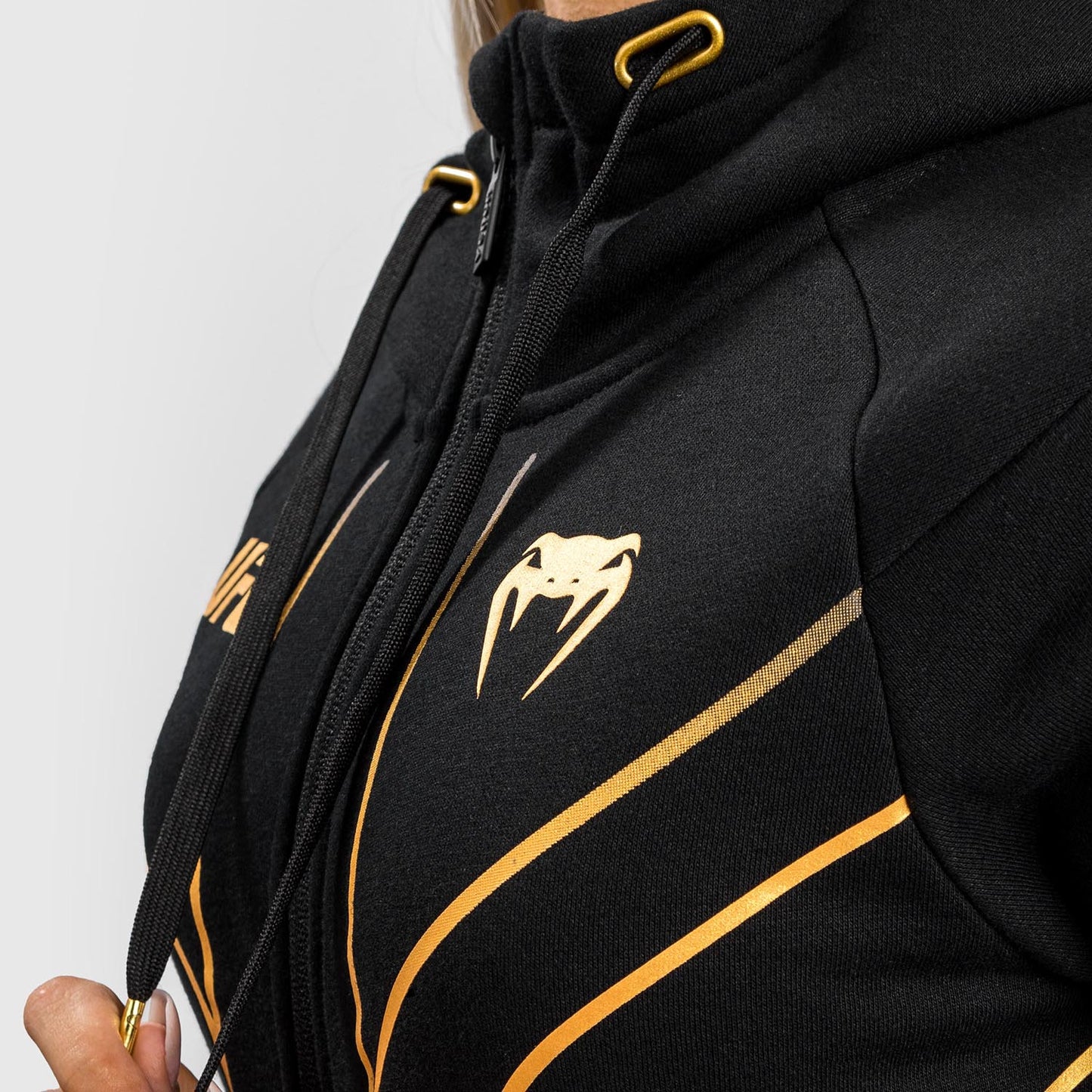 UFC Venum Fight Night 2.0 Replica Women's Full Zip Hoodie - Champion（チャンピオン・ファイトナイト2.0レプリカ・レディース・フルジップ・フーディ