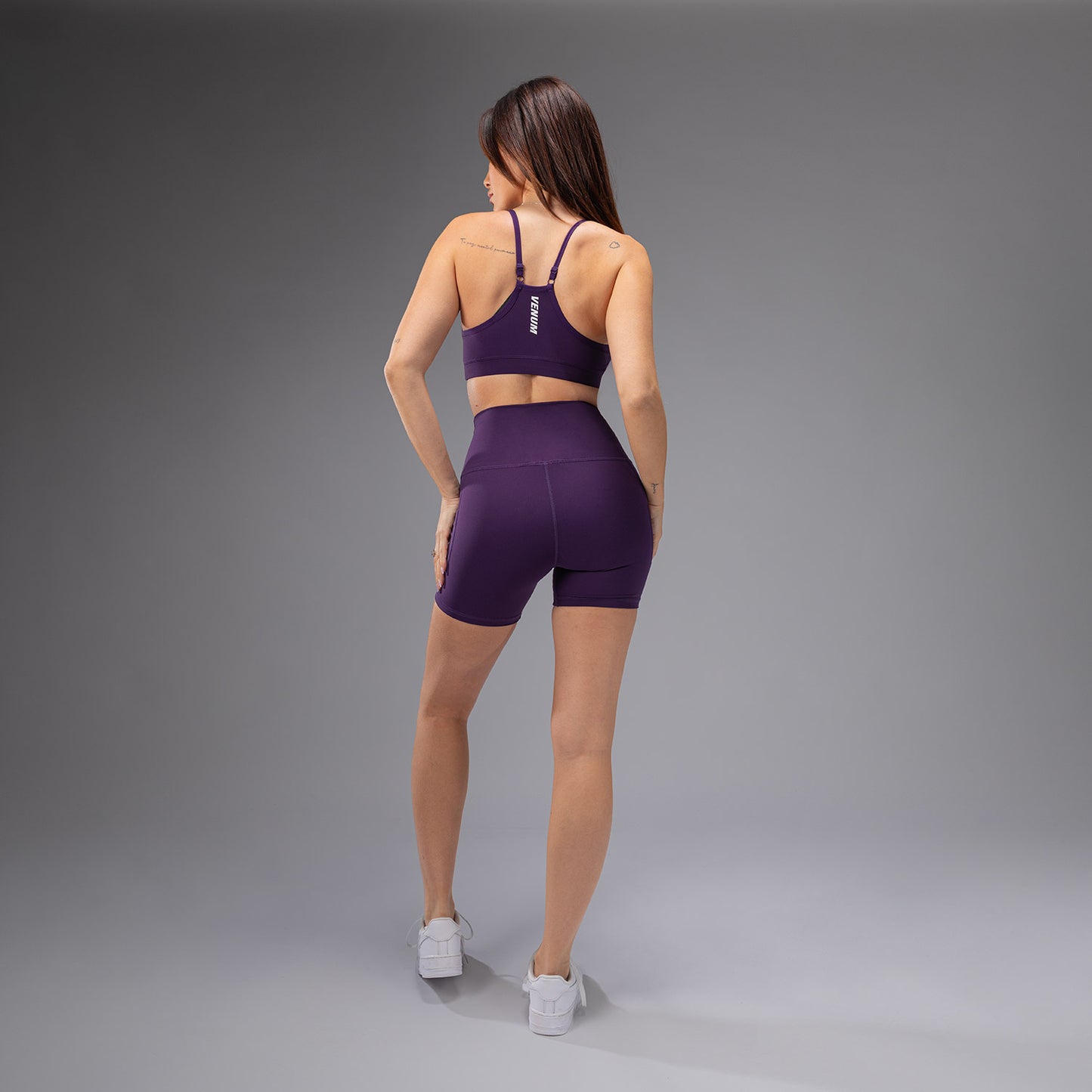 Venum Essential サイクリングパンツ レディース - ダークパープル