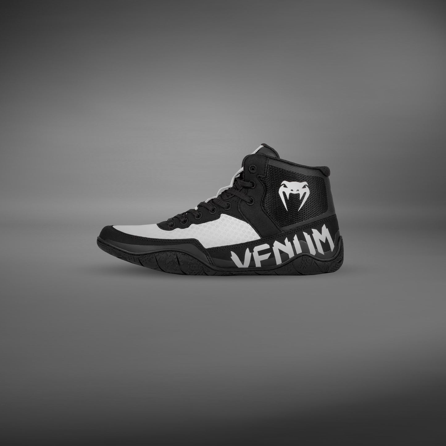 Venum Elite レスリングシューズ - ブラック/ホワイト