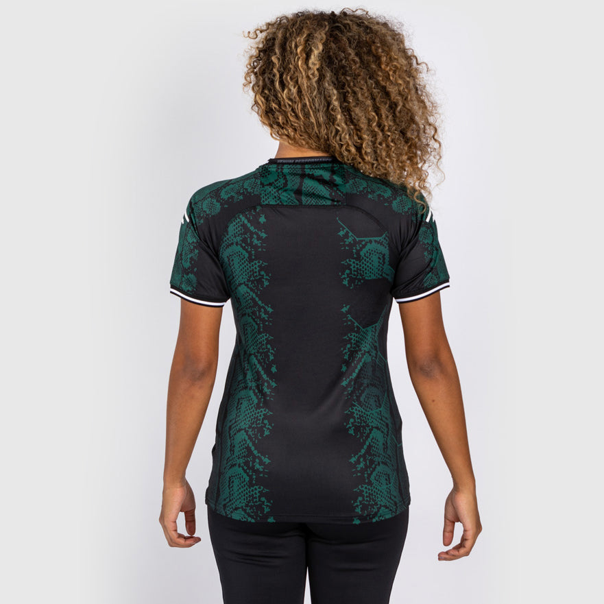 UFC Adrenaline by Venum Authentic Fight Night ウィメンズ・ウォークアウト・ジャージ - Emerald Edition - グリーン/ブラック
