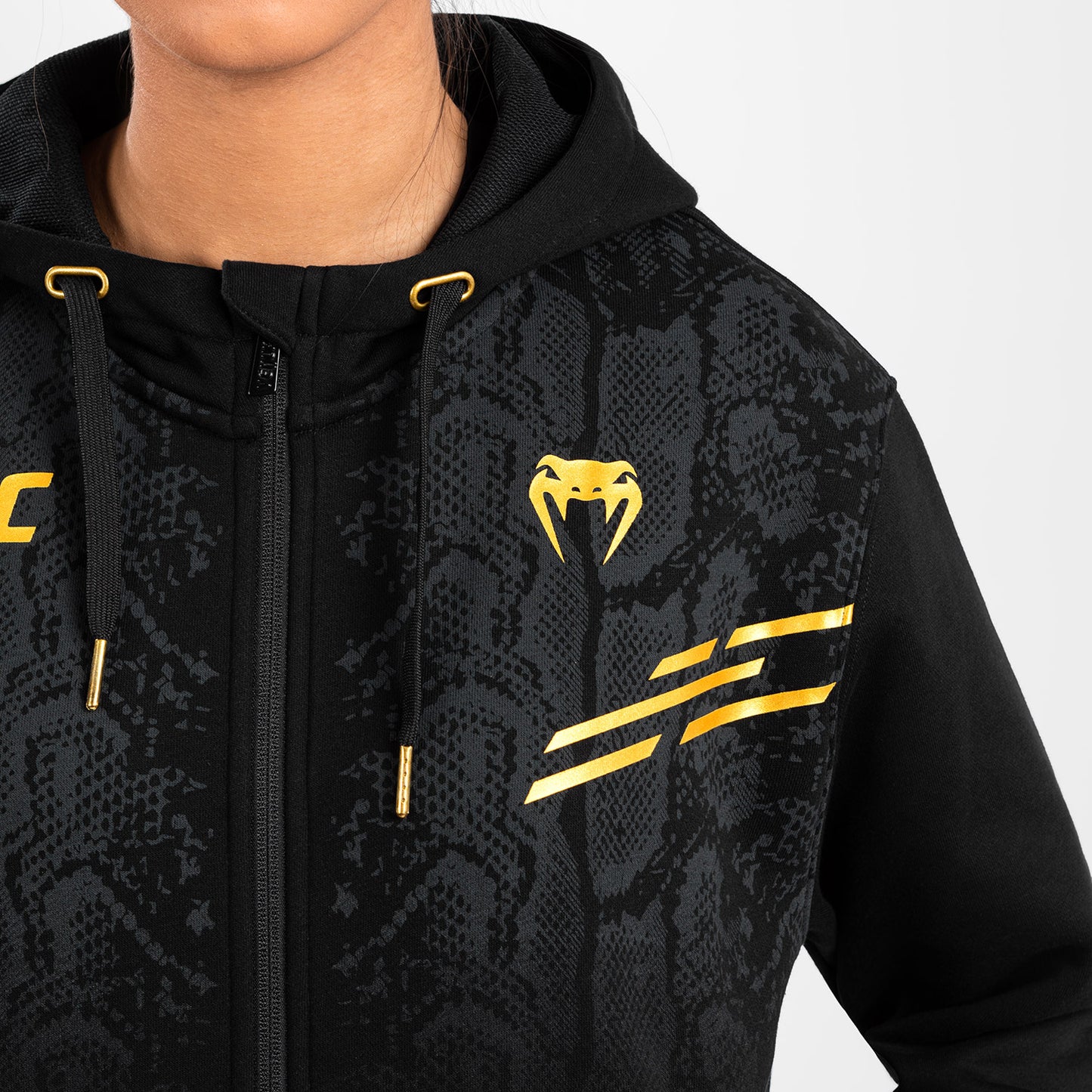 UFC Adrenaline by Venum Replica ウィメンズ・ジップパーカー - Champion