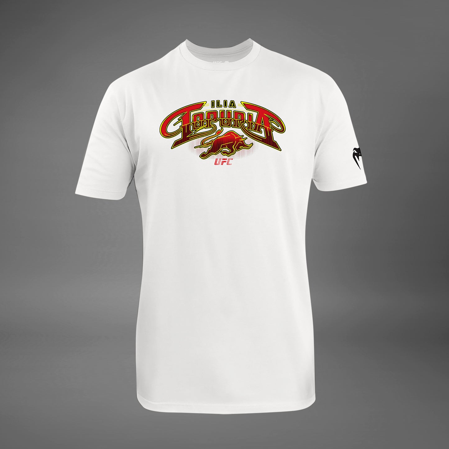 UFC Unrivaled by Venum Ilia Topulia 男性Tシャツ - ホワイト