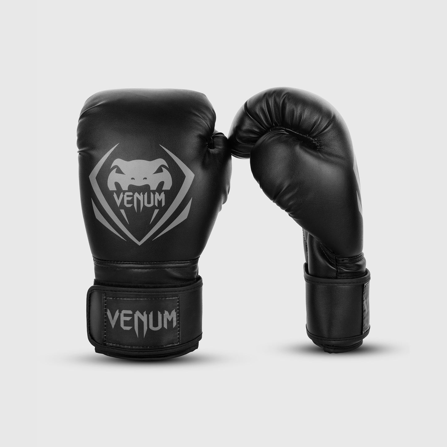 Venum Contender ボクシンググローブ - ブラック/グレー