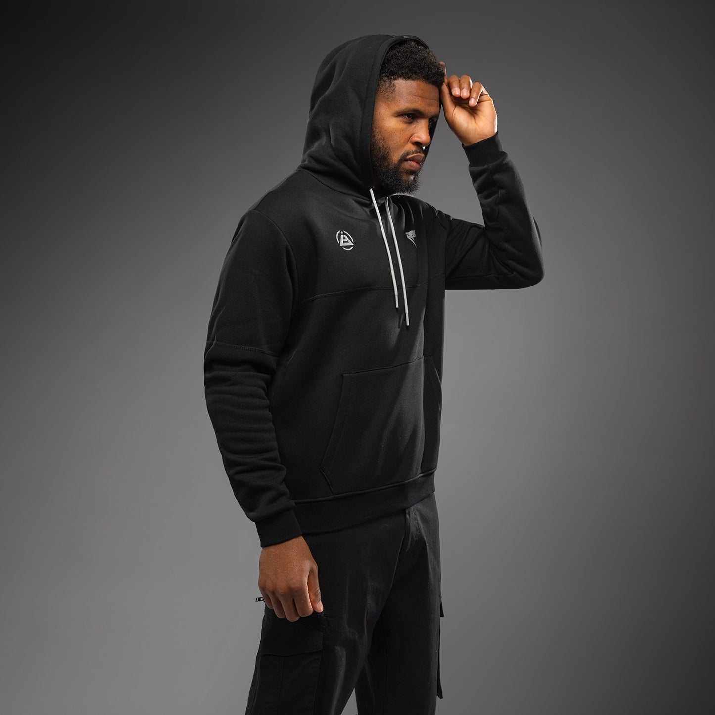 Venum x Polaris Hoodie - ブラック/ストームグレー
