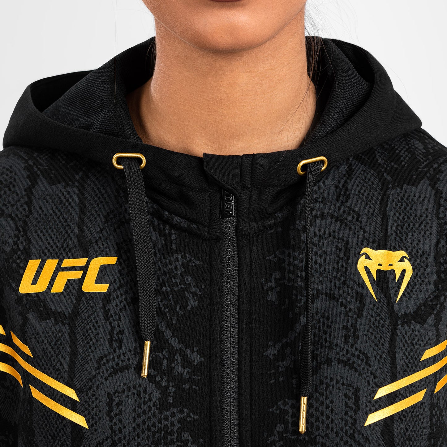 UFC Adrenaline by Venum Replica ウィメンズ・ジップパーカー - Champion