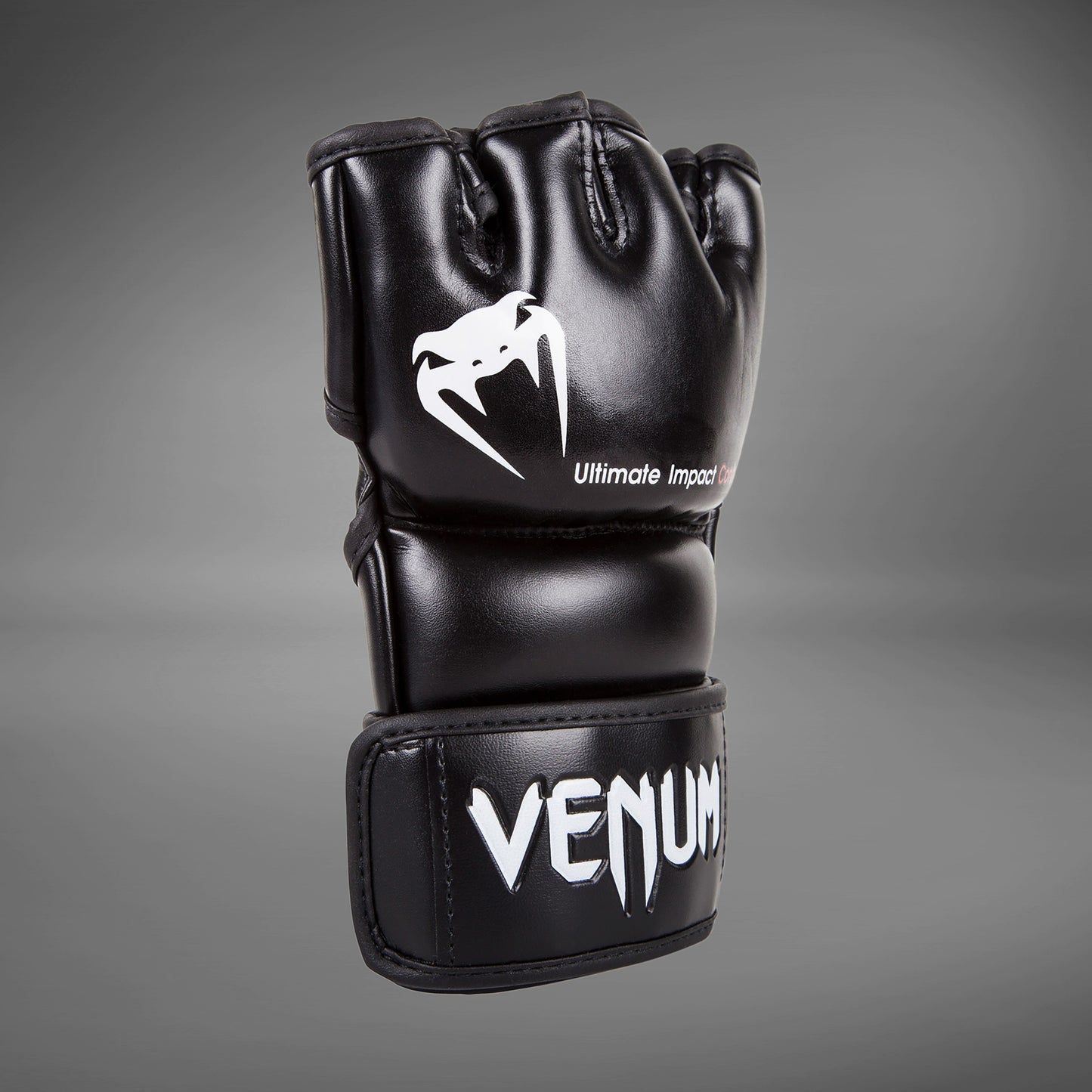 Venum Impact MMA グローブ - Skintex レザー - ブラック