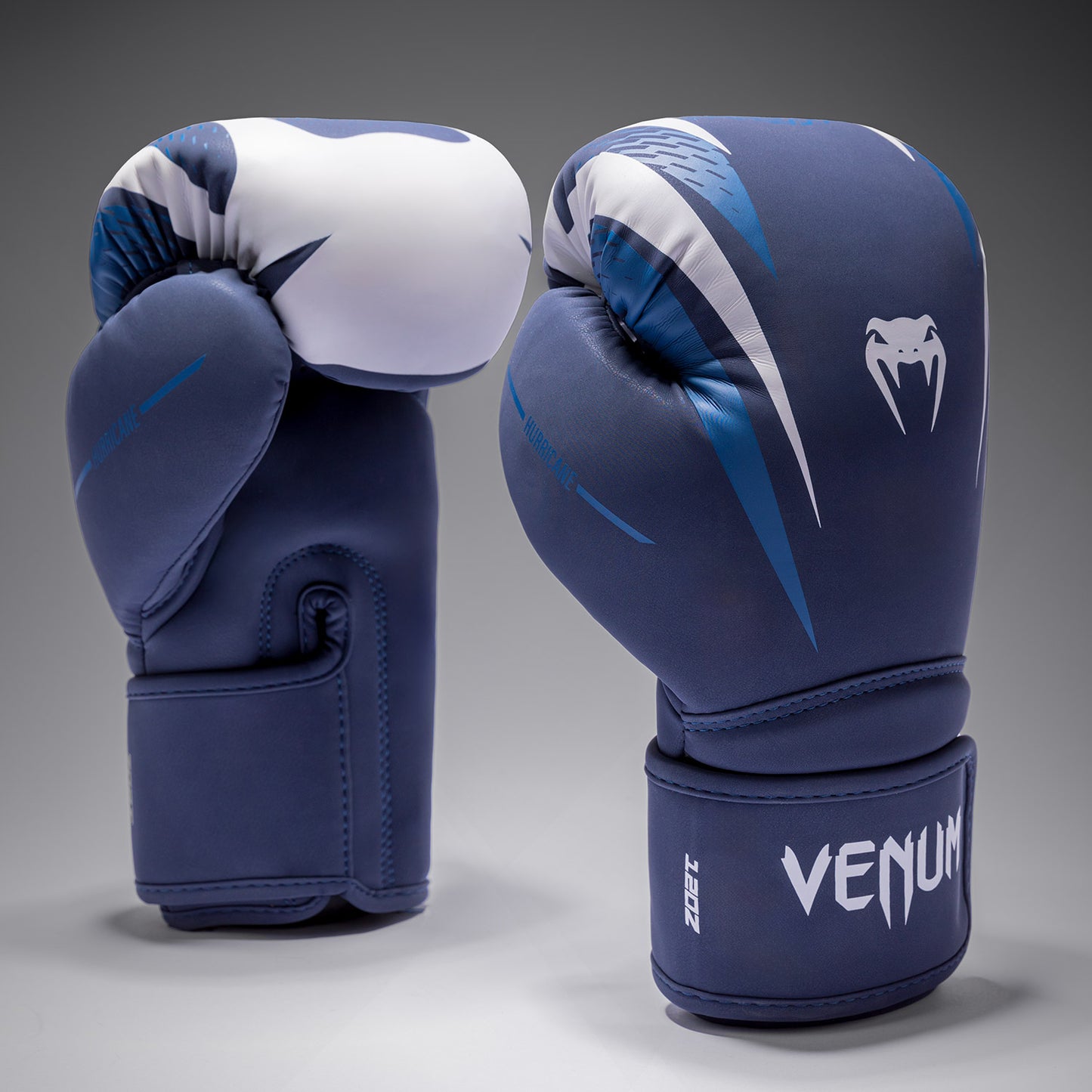 Venum Hurricane ボクシンググローブ – ミッドナイトブルー/ホワイト