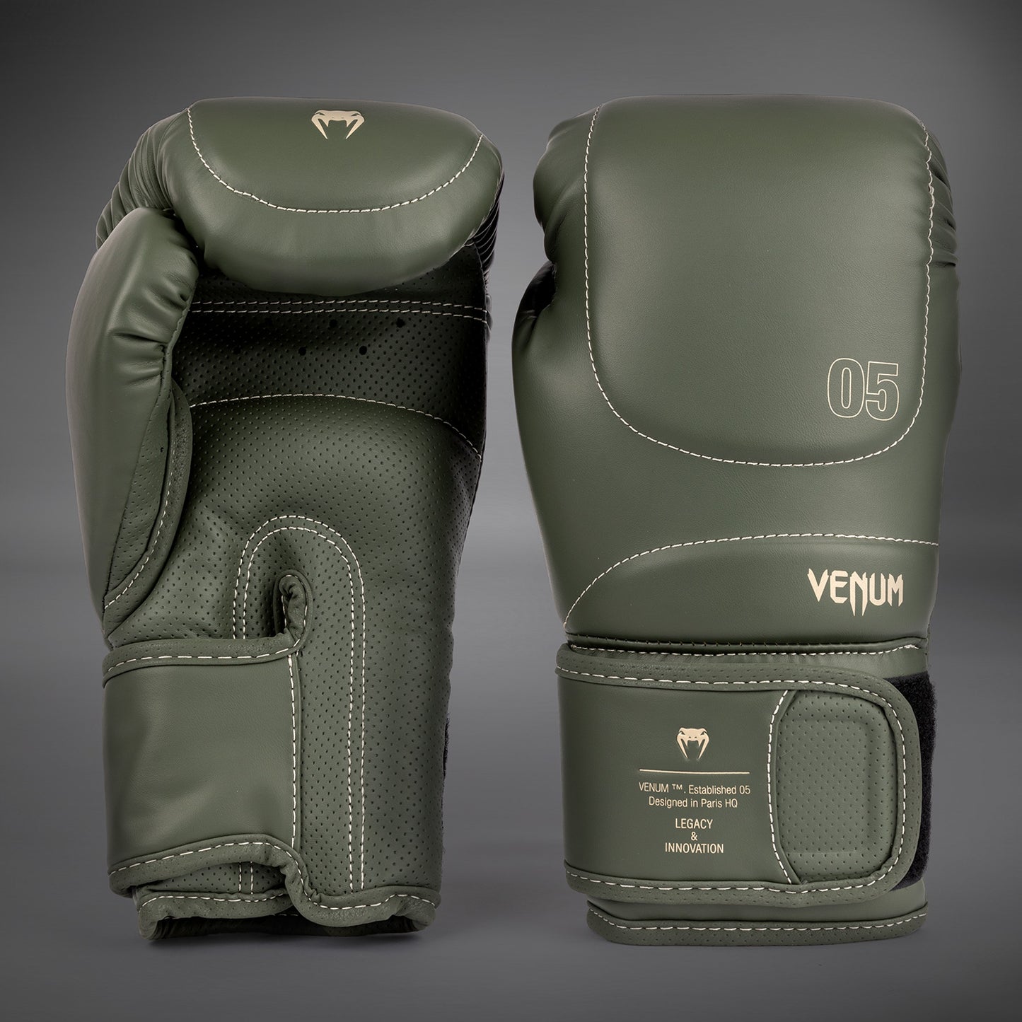Venum Impact Evo ボクシンググローブ - ミリタリーグリーン