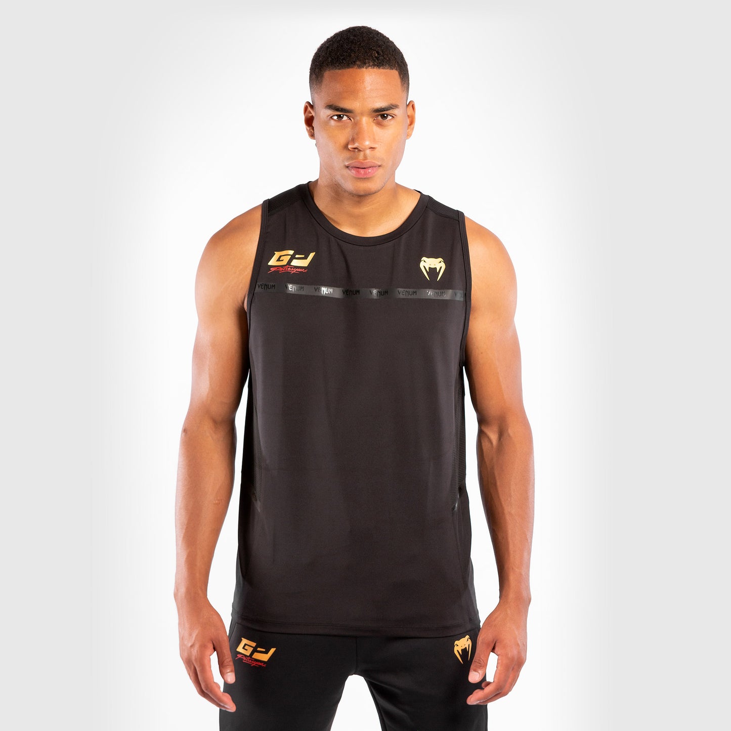 Venum Petrosyan 2.0 ドライテック タンクトップ – ブラック/ゴールド