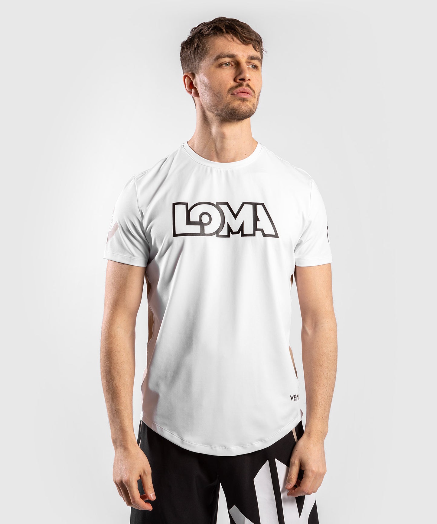 Venum Origins Dry Tech Tシャツ - ホワイト/ブラック
