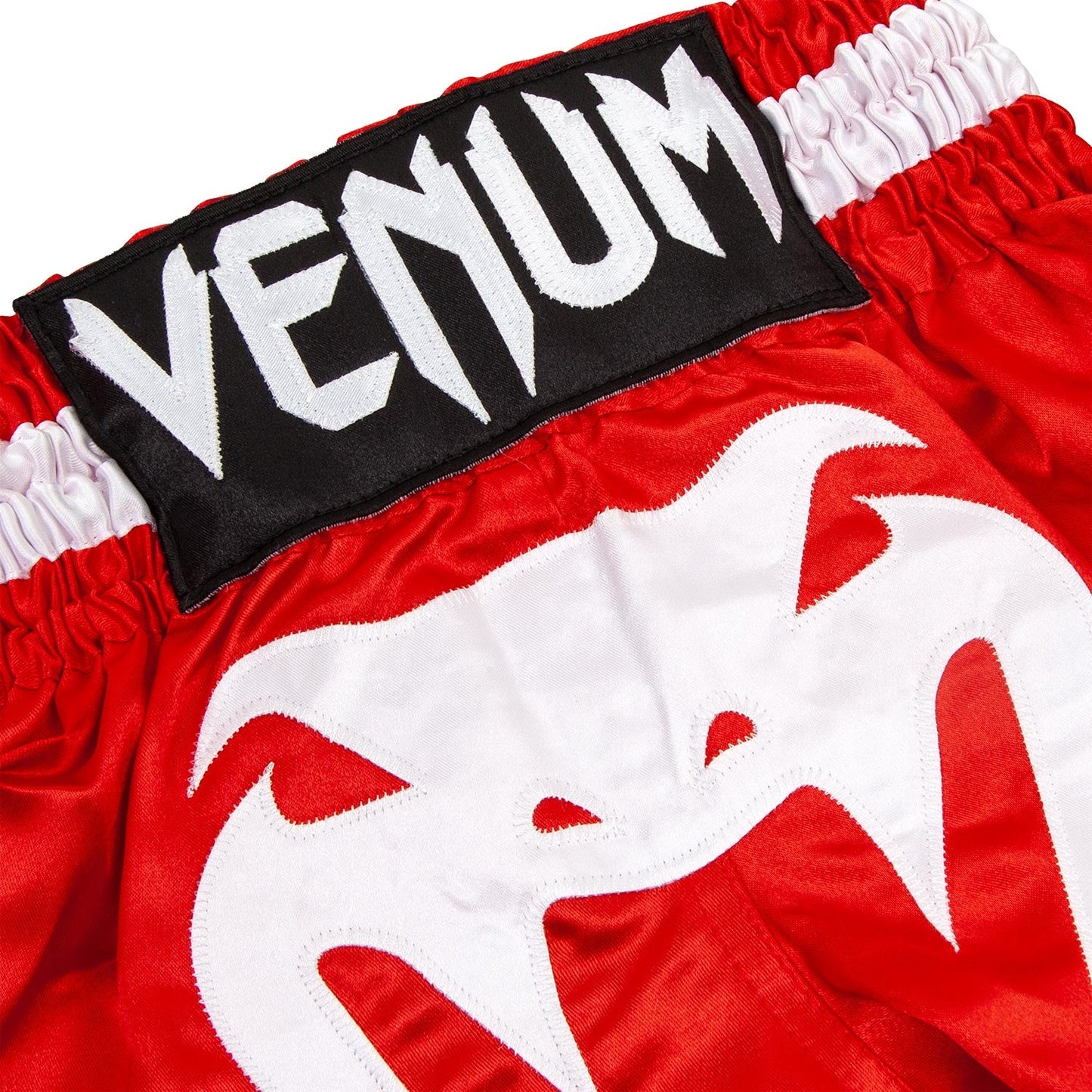 Venum Bangkok Inferno キッズムエタイショーツ - レッド/ホワイト