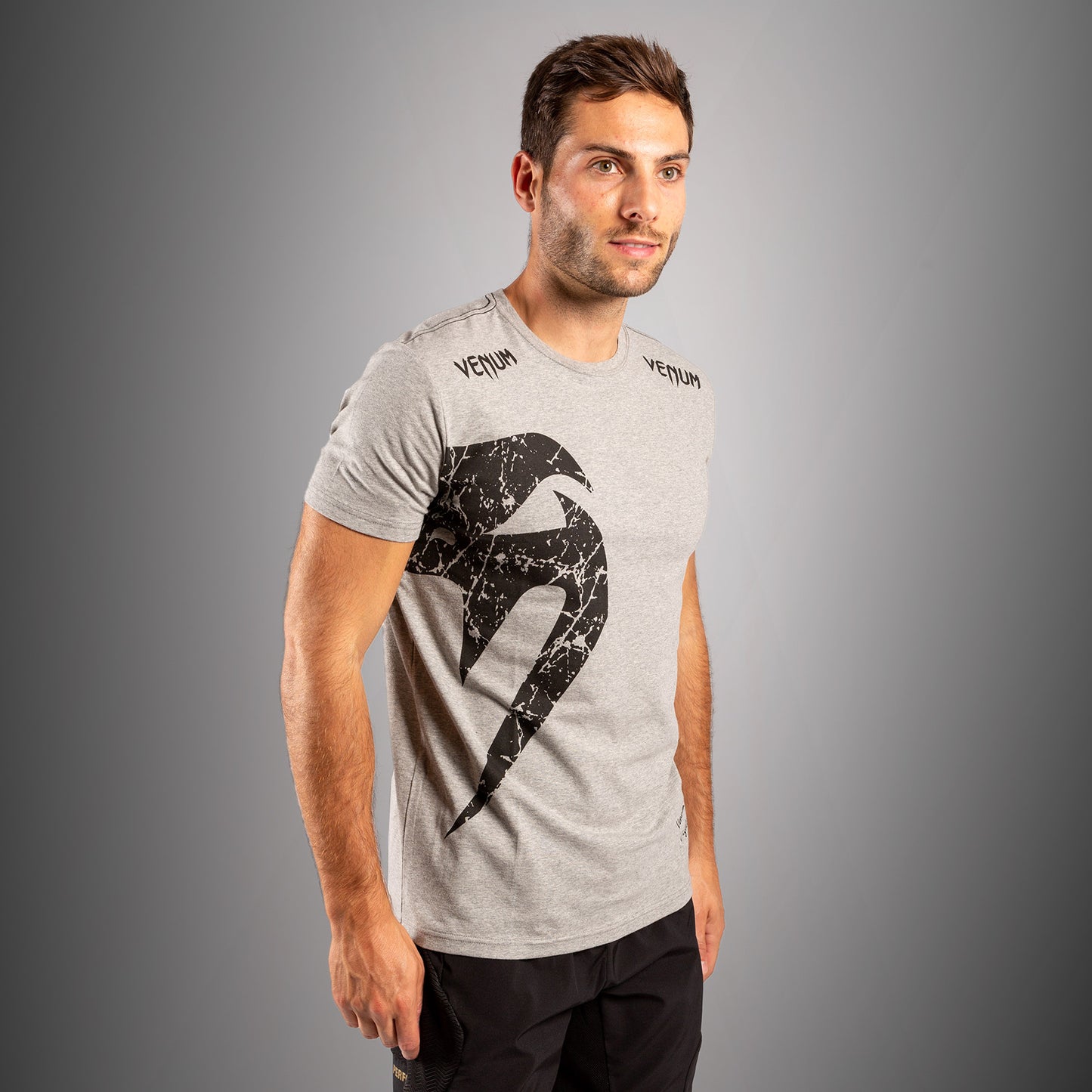 Venum Giant Tシャツ - グレー/ブラック