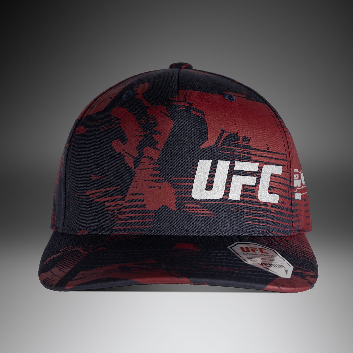UFC Zenith by Venum バーガンディ オーセンティックファイトウィーク トラッカーハット