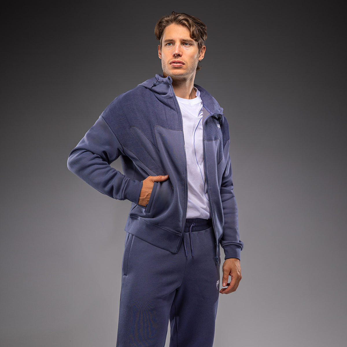 Venum Attack Fleece & Weave トラックジャケット - ブルー
