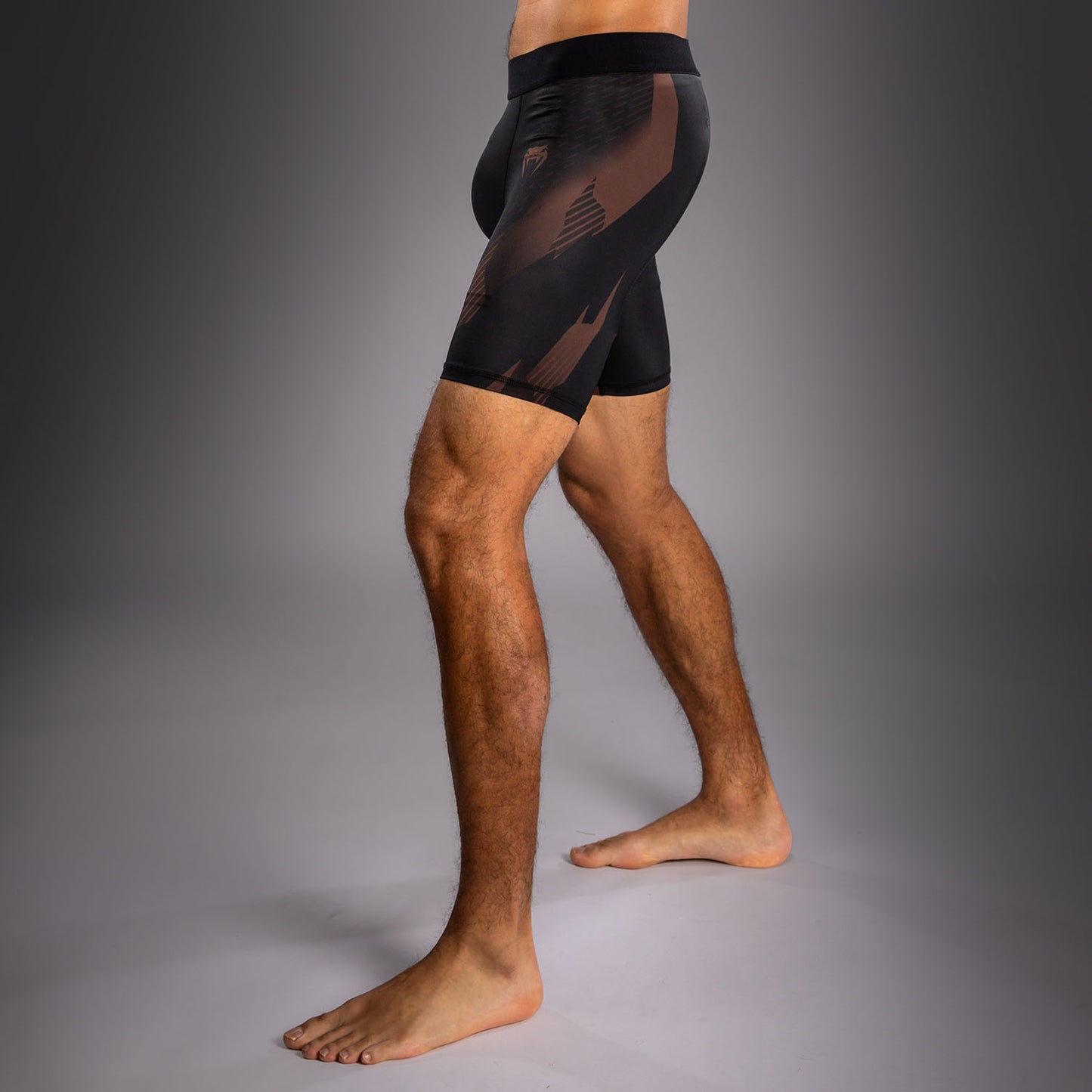 Venum No-Gi 6.0 コンプレッションショーツ - ブラック/ブラウン