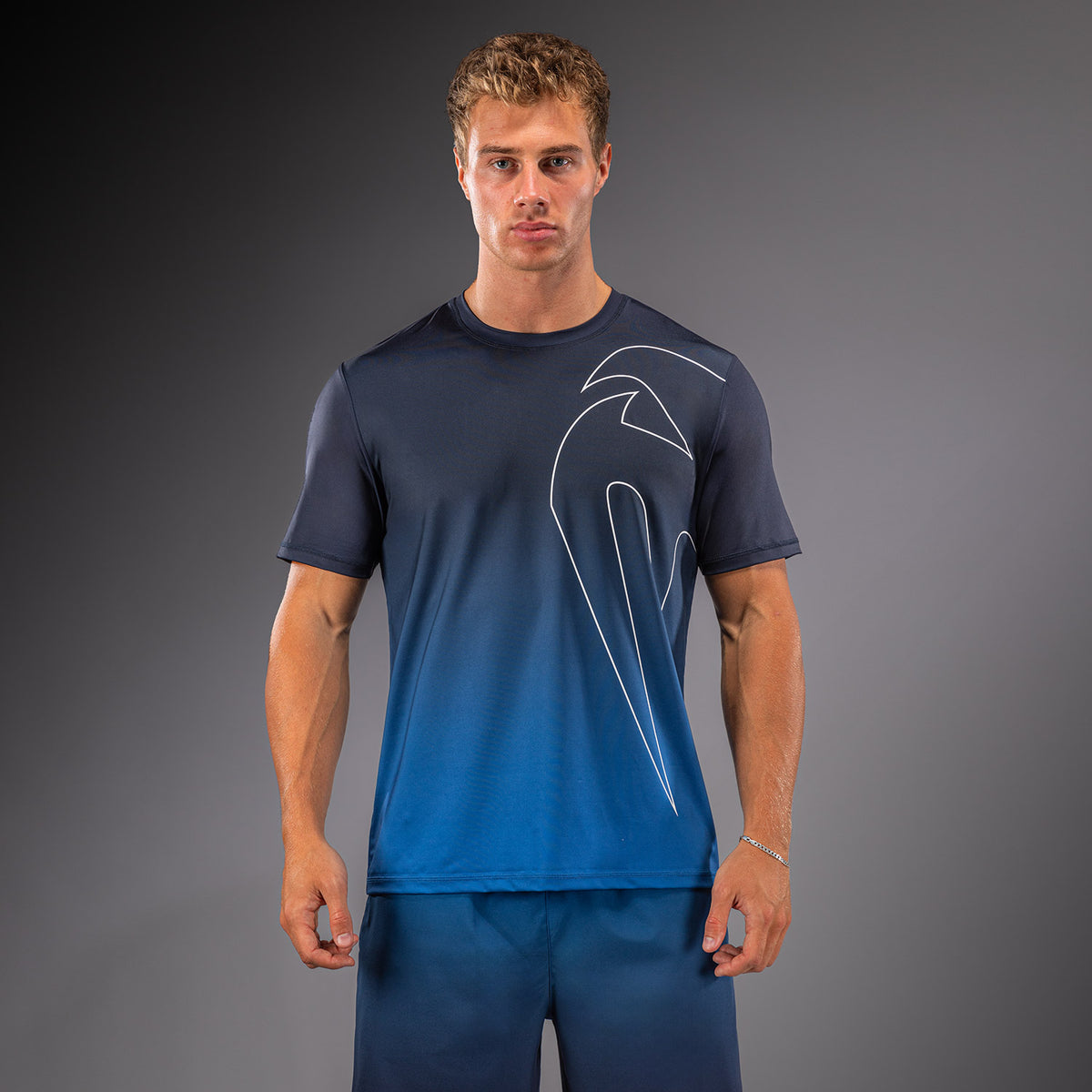 Venum Giant Shift ドライテックTシャツ - ダークネイビー/ブルー