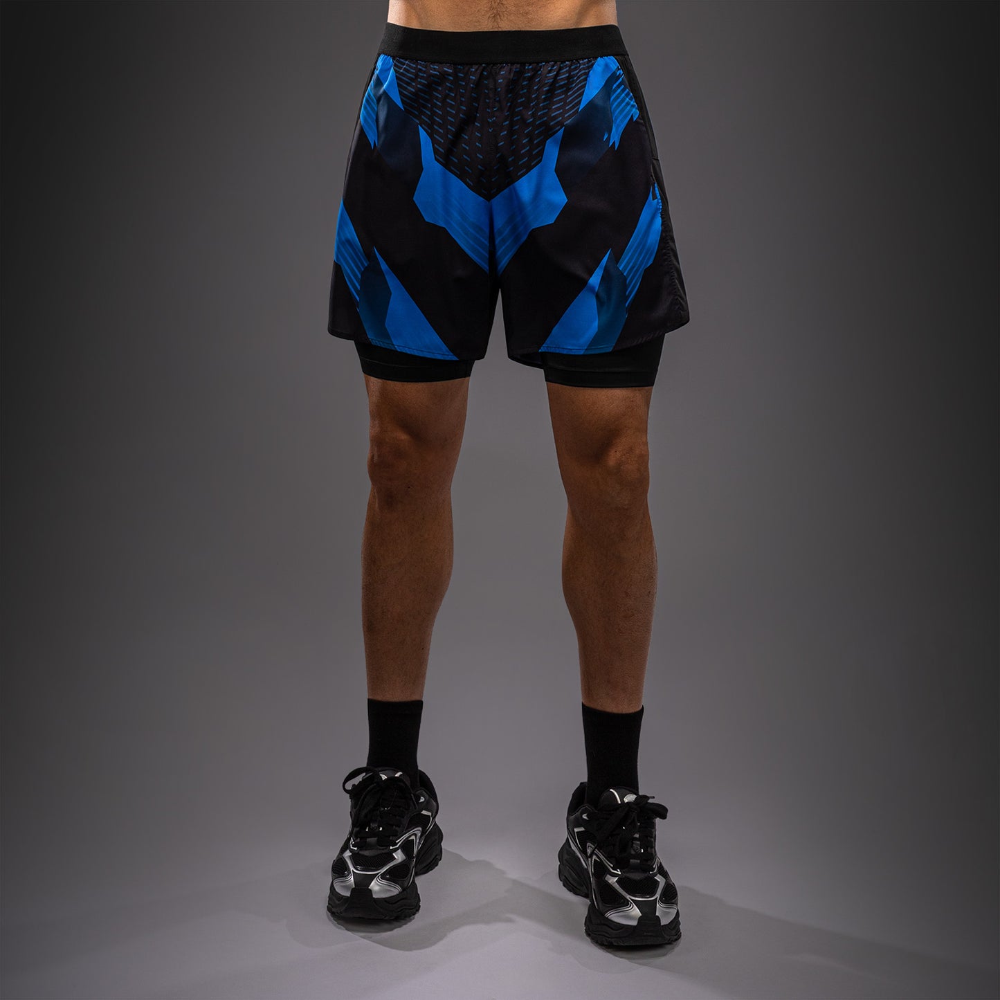 Venum No-Gi 6.0 トレーニングショーツ - ブラック/ブルー