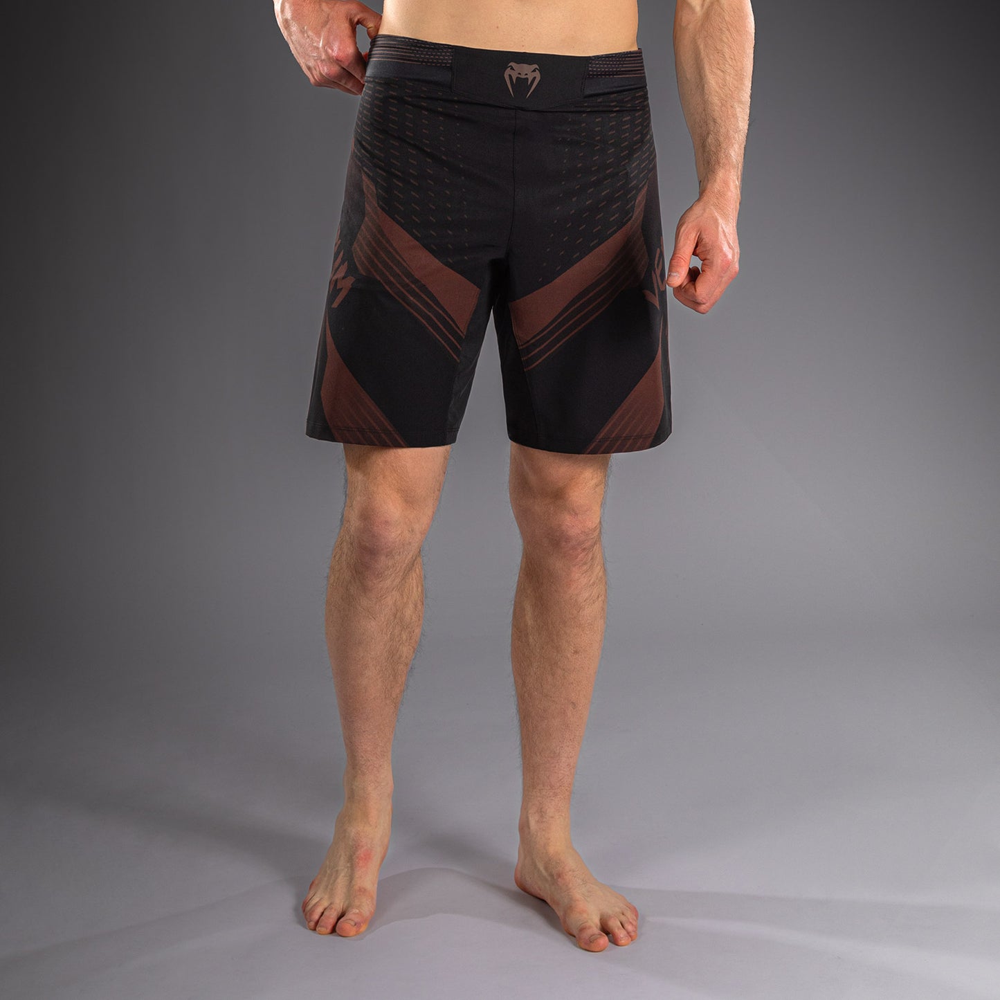 Venum No-Gi 6.0 ファイトショーツ - ブラック/ブラウン