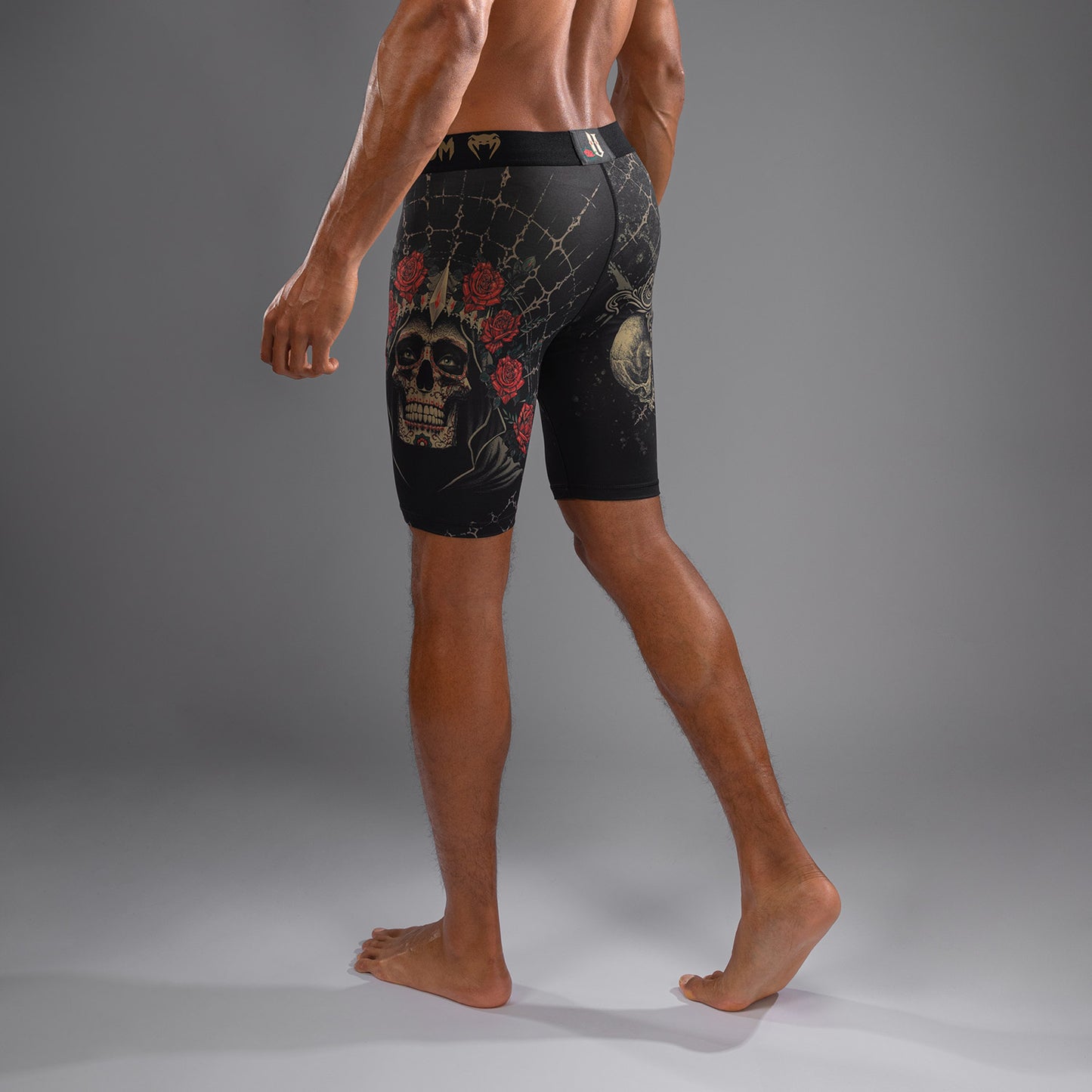 Venum Santa Muerte 5.0 メンズヴェール・トゥードゥショーツ - ディープブラック/ゴールド