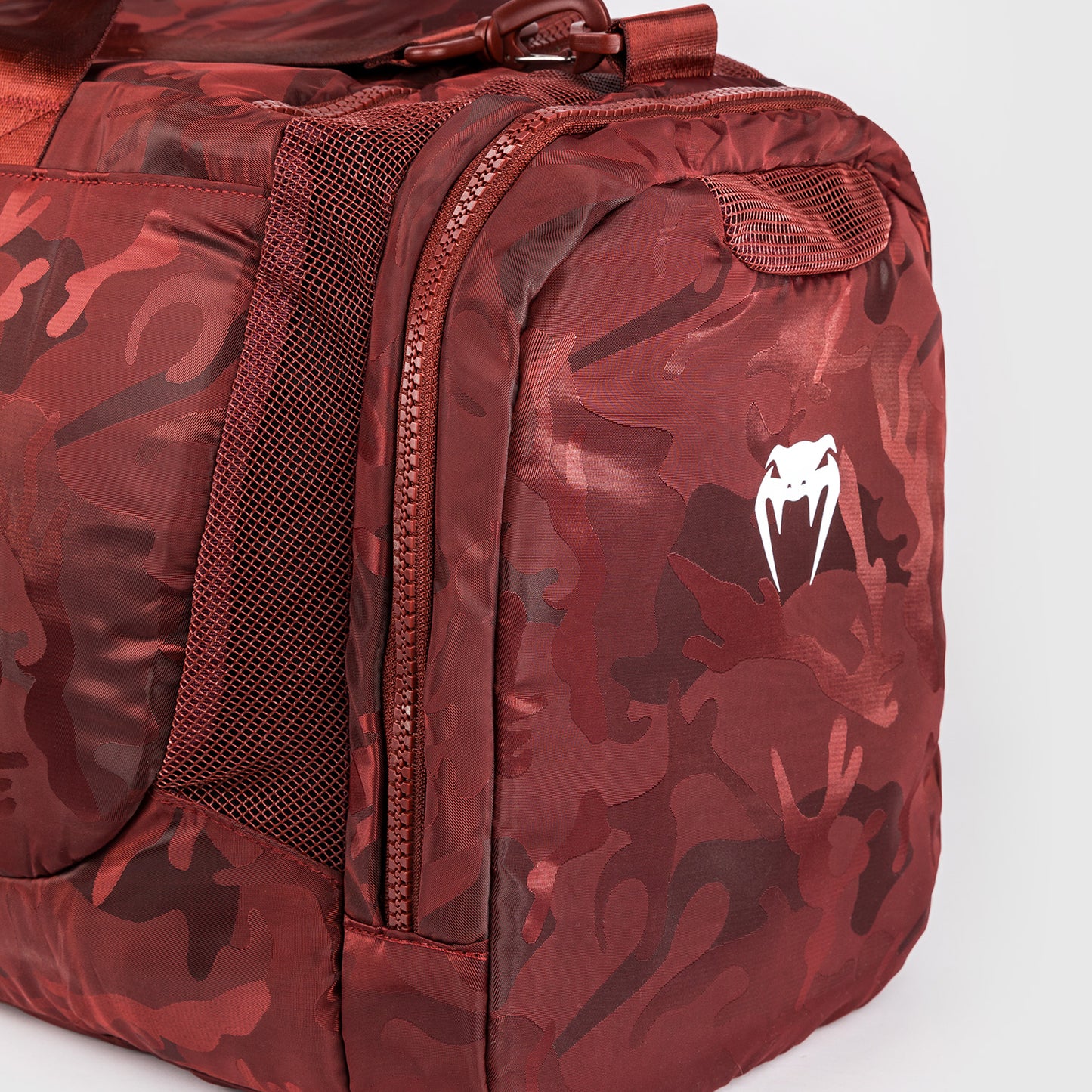 Venum Trainer Lite Sports Bag - カモフラージュ/バーガンディ