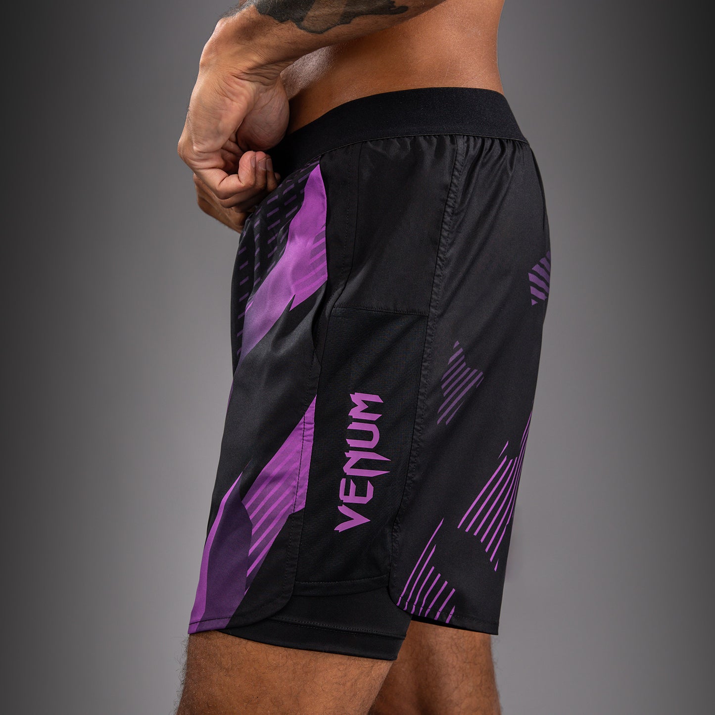 Venum No-Gi 6.0 トレーニングショーツ - ブラック/パープル