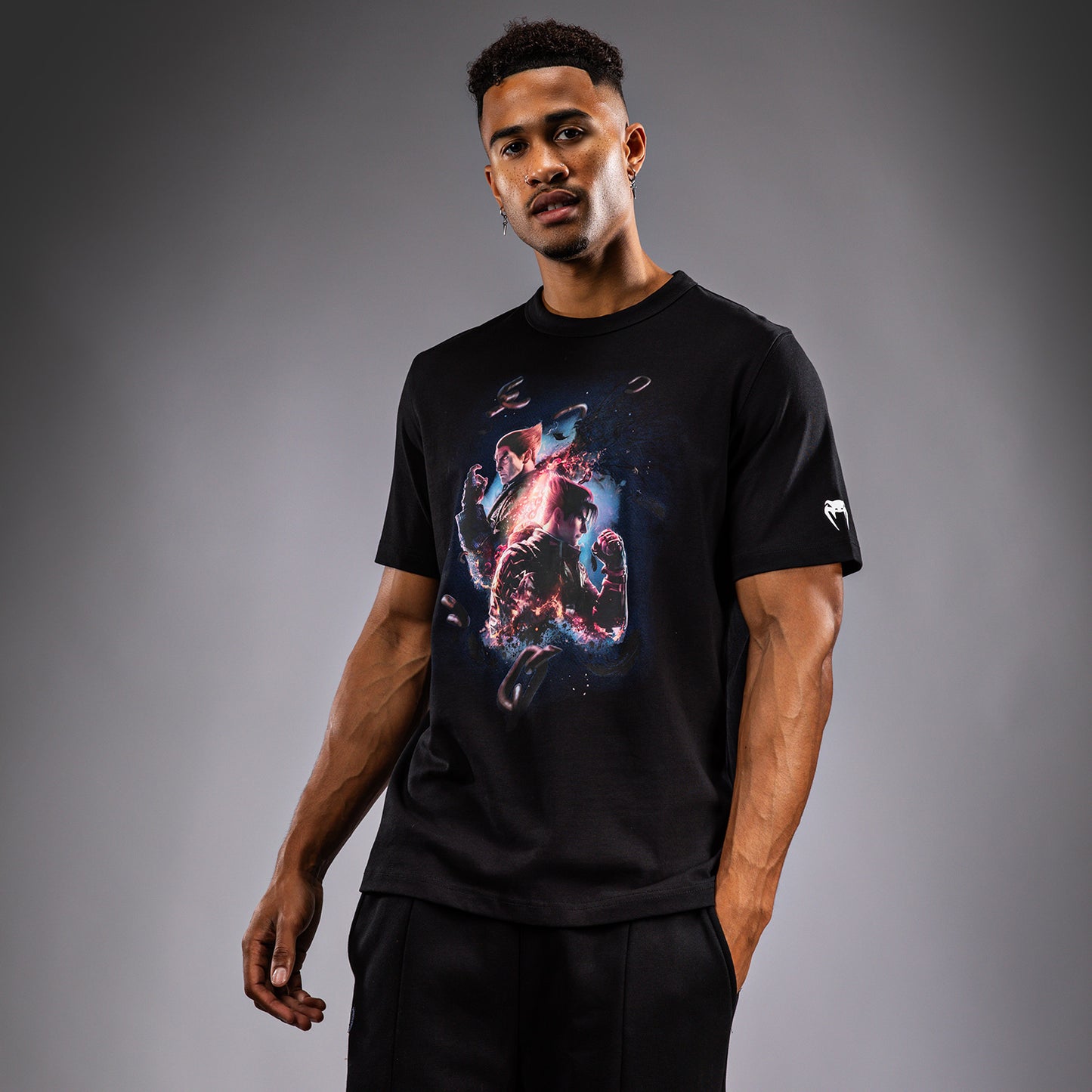 Venum x TEKKEN 8 - Tシャツポスター - ブラック/ホワイト