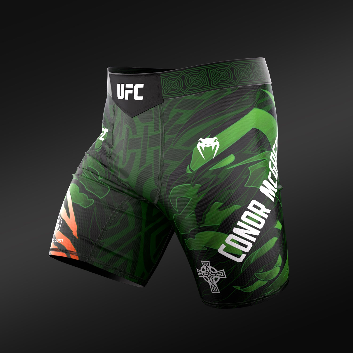 【コナー・マクレガー着用】Venum UFC ファイトショーツ グリーン c41de0f640199fa2d92979eda4132d