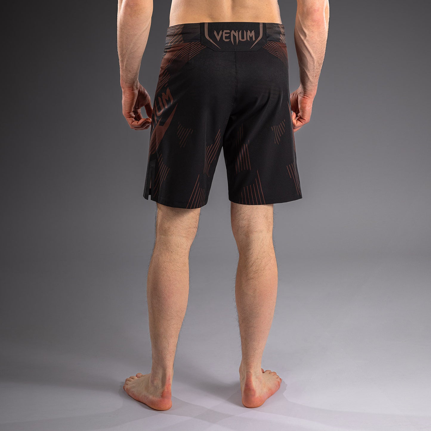 Venum No-Gi 6.0 ファイトショーツ - ブラック/ブラウン