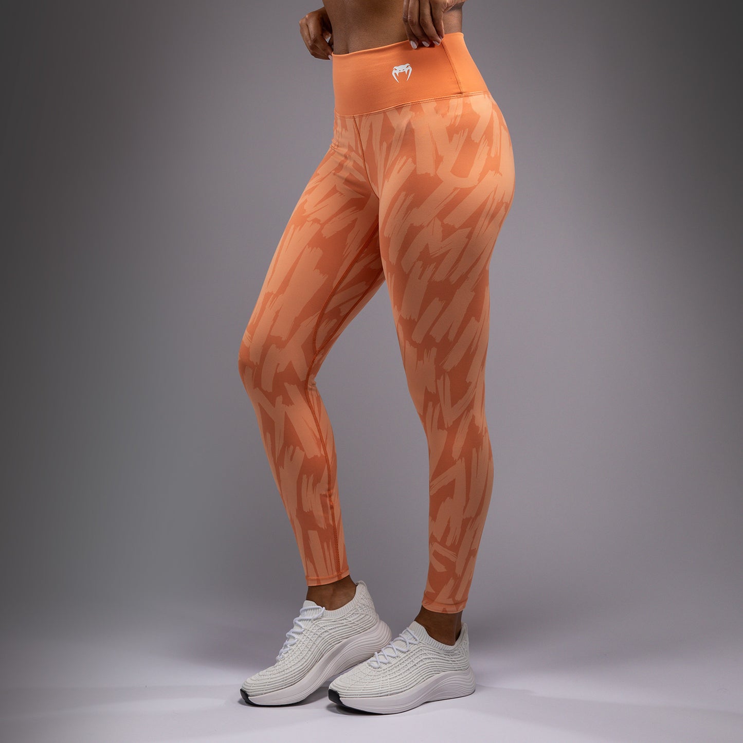 Venum Graffiti 女性用フルレングスレギンス - ベルベットアプリコット