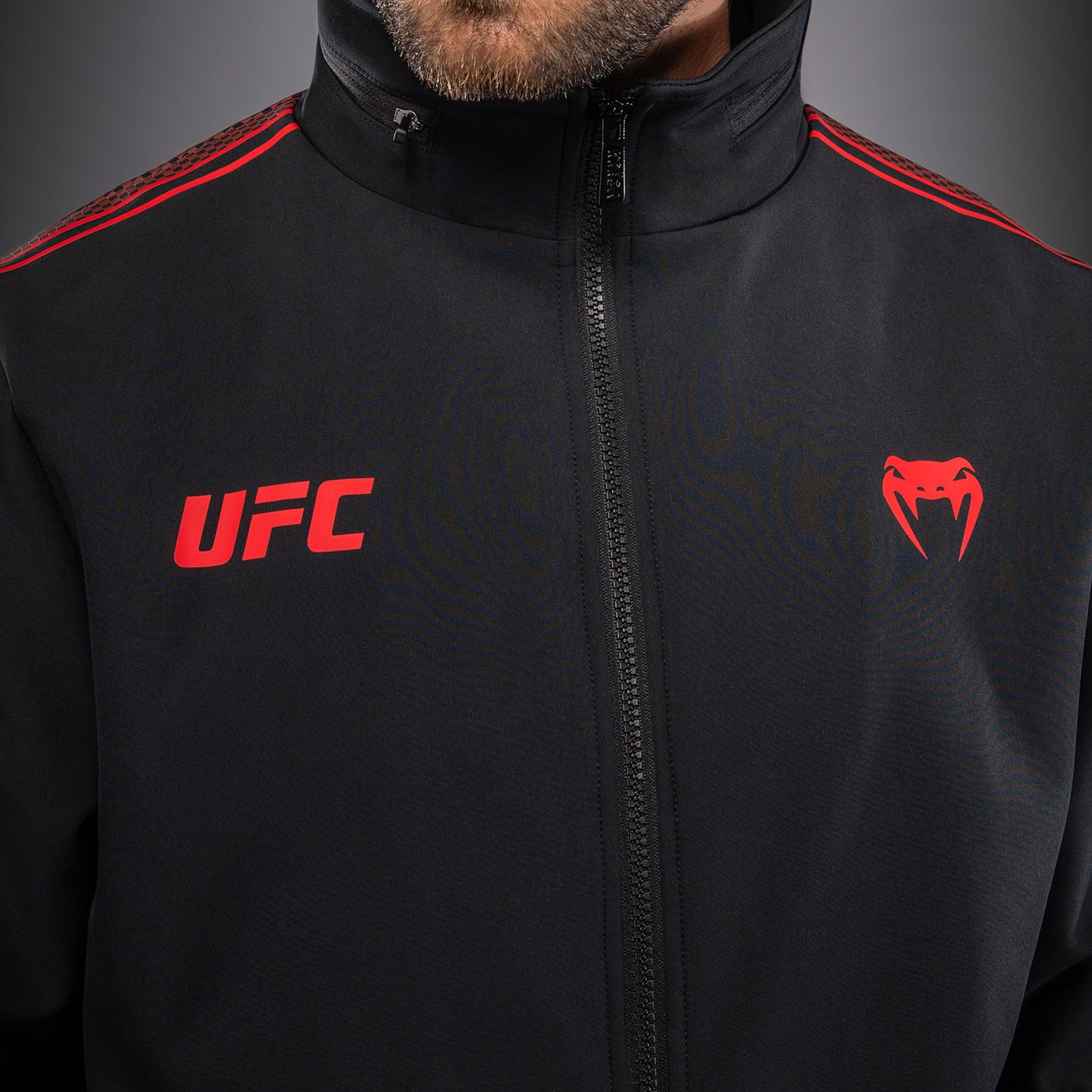 Venum UFC Unity by Venum Authentic Fight Week メンズ ジップフーディー - ブラック