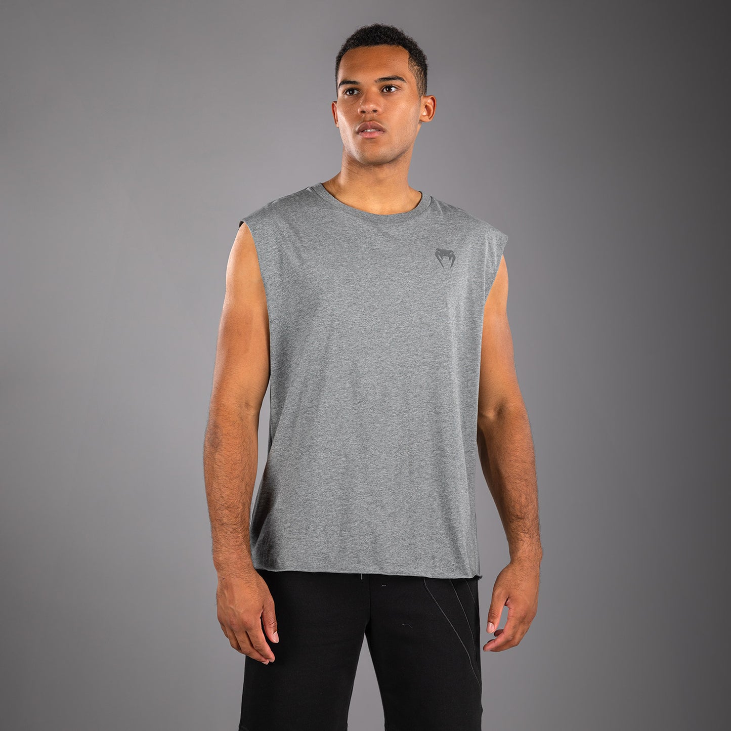 Venum Divide ノースリーブTシャツ - ヘザーグレー