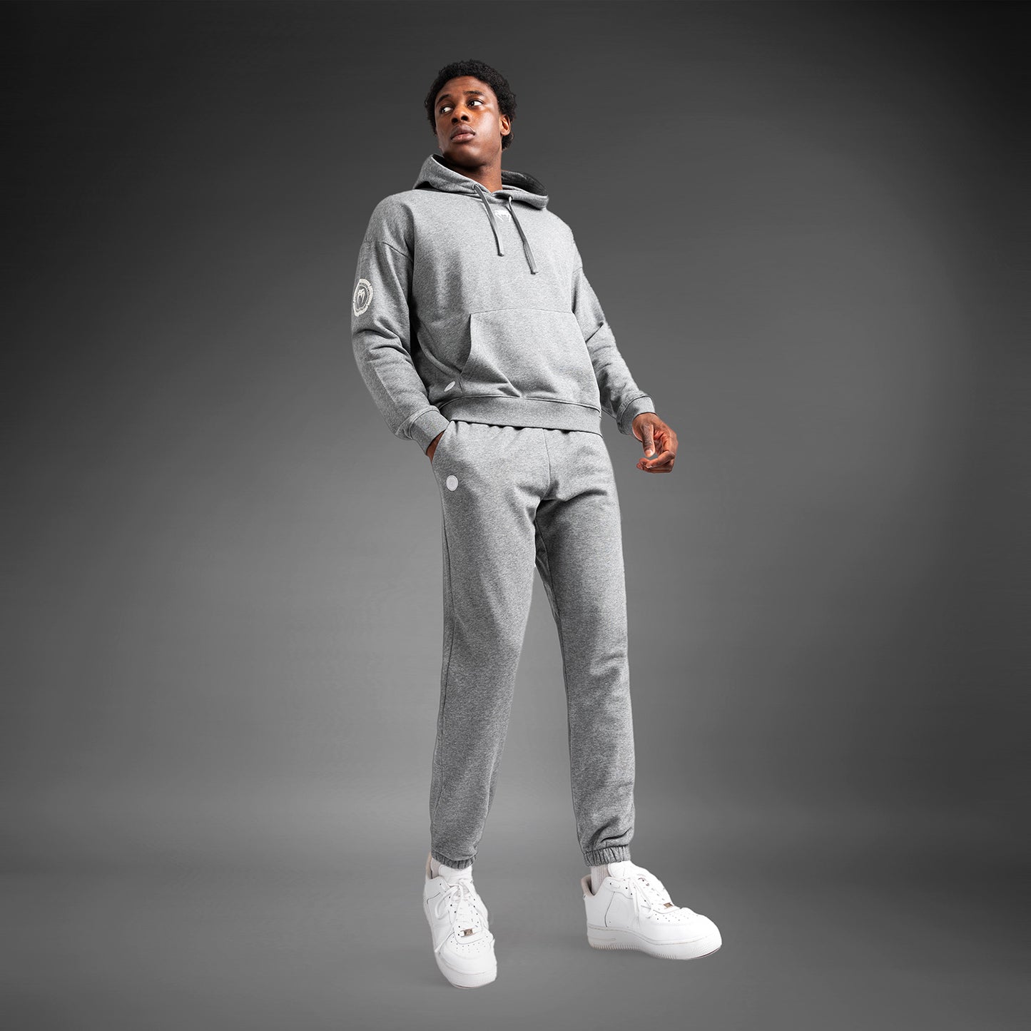 Venum Vortex XL Lite Men's Hoodie - ライトヘザーグレー
