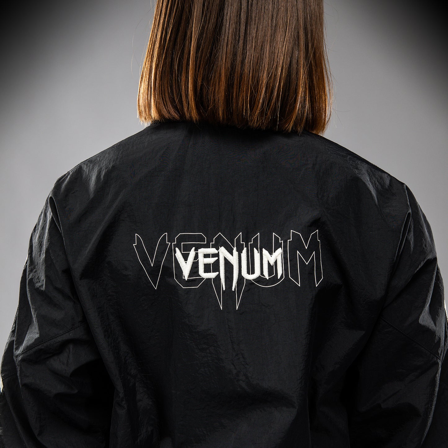 Venum Vectra ウィメンズ トラックジャケット - ブラック/ホワイト