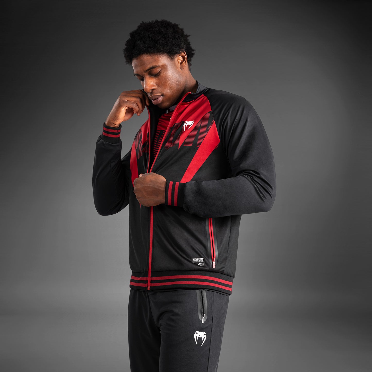 Venum Adrenaline メンズ トラック ジャケット - Red