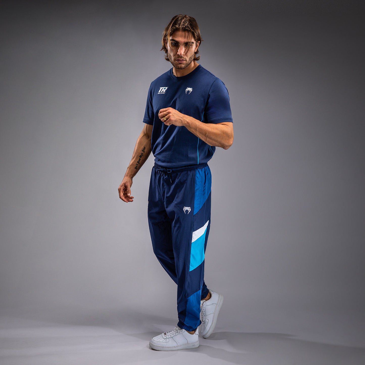 Venum x Top Rank Original メンズ トラックパンツ - ネイビーブルー