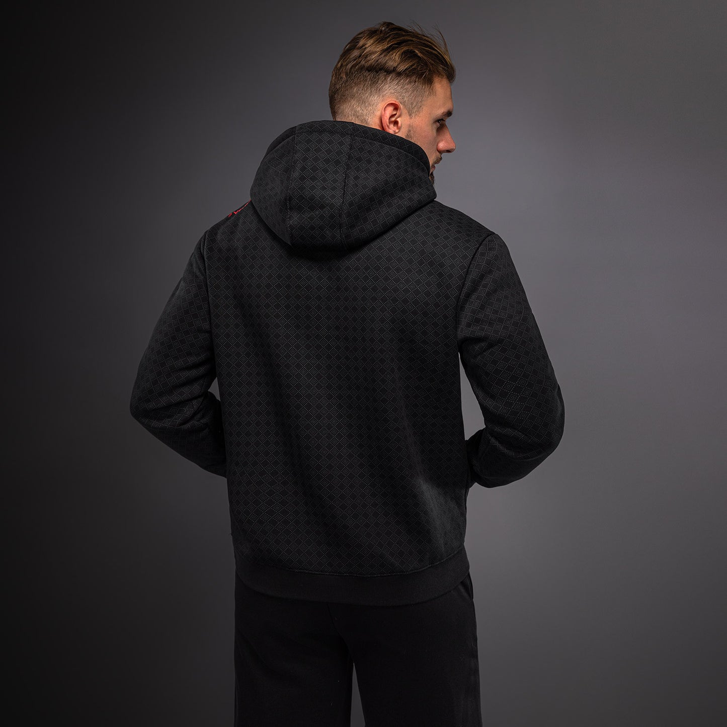Venum x Roger Gracie Signature パーカー - ブラック/レッド